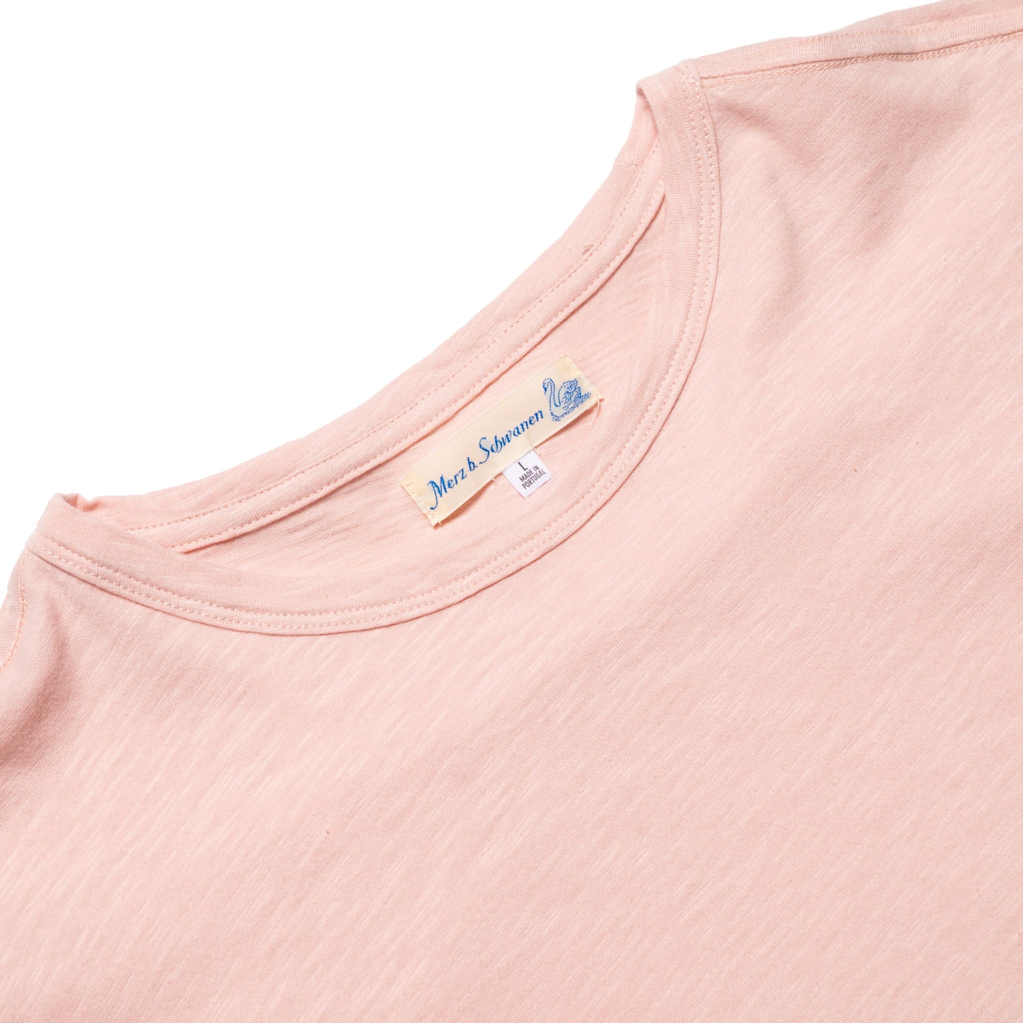 SCT04.303 Slub Pima Cotton T-Shirt - Dusted Pink