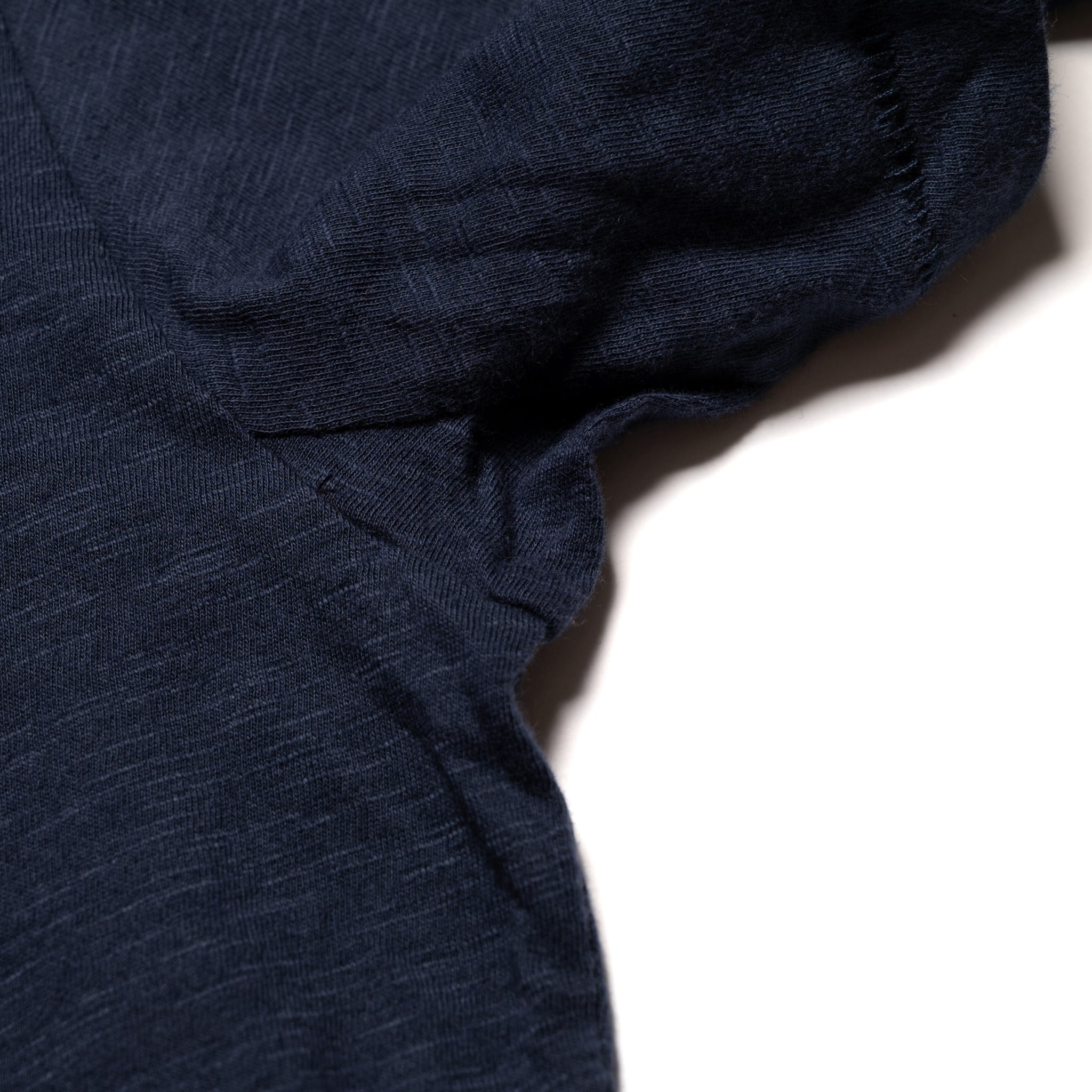 SCT04.58 Slub Pima Cotton T-Shirt - Deep Blue