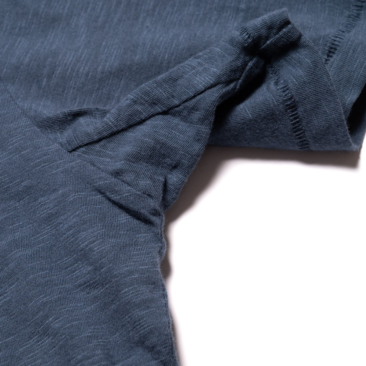 SCT04.65 Slub Pima Cotton T-Shirt - Denim
