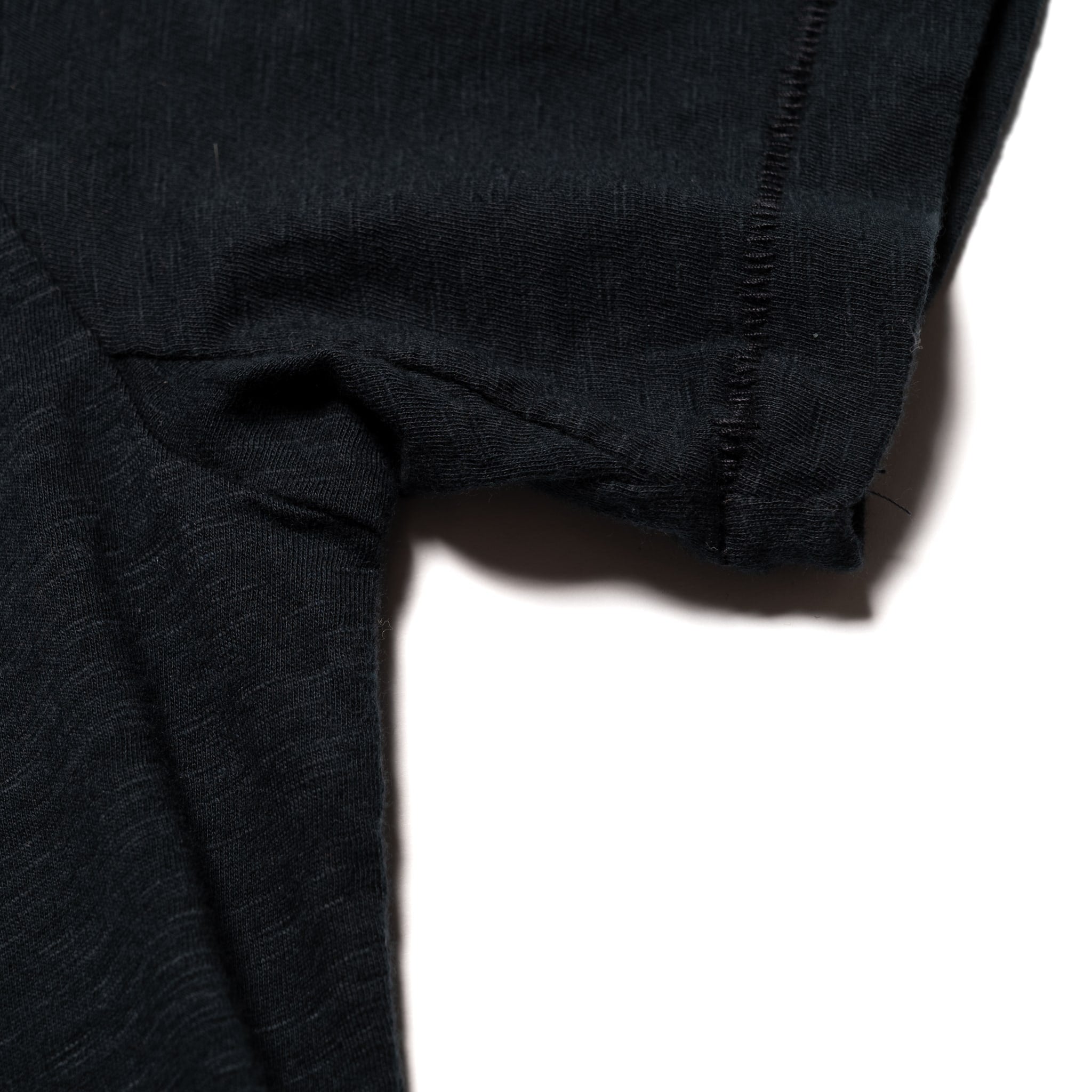SCT04.99 Slub Pima Cotton T-Shirt - Deep Black