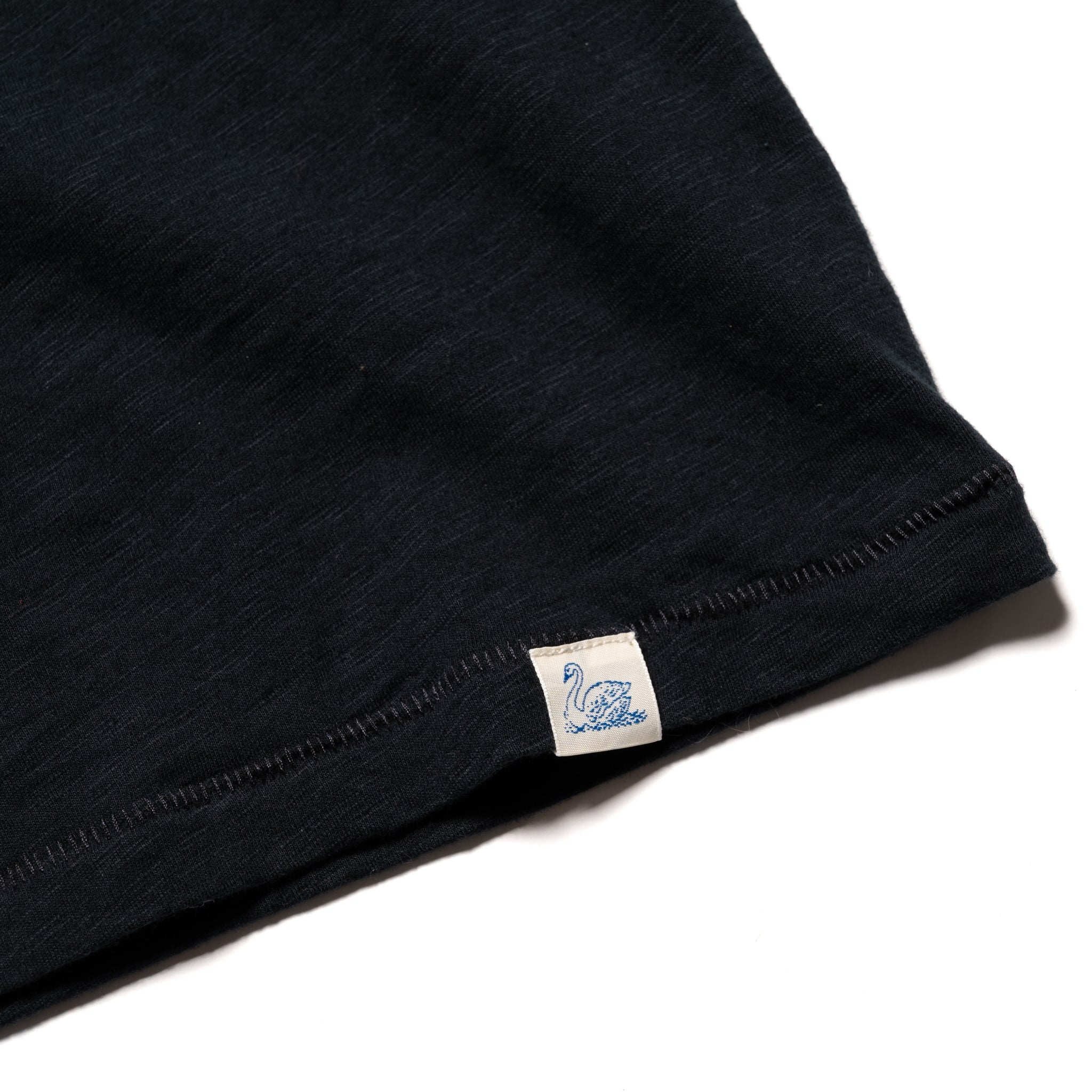 SCT04.99 Slub Pima Cotton T-Shirt - Deep Black
