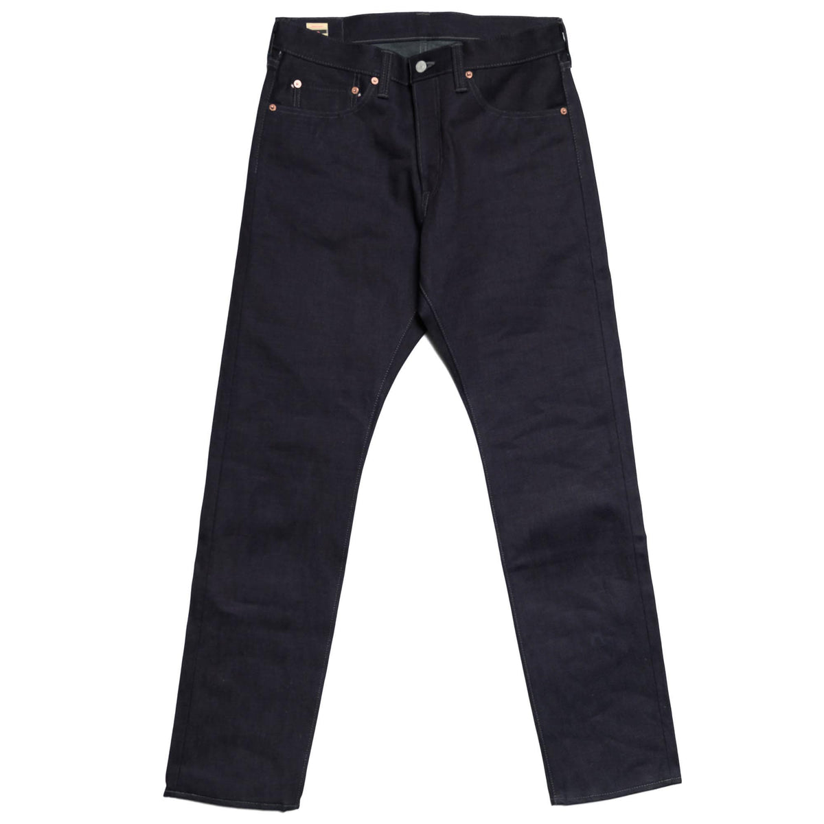 0605-52G 18oz Indigo Grey Double Faced Denim - Natural Tapered