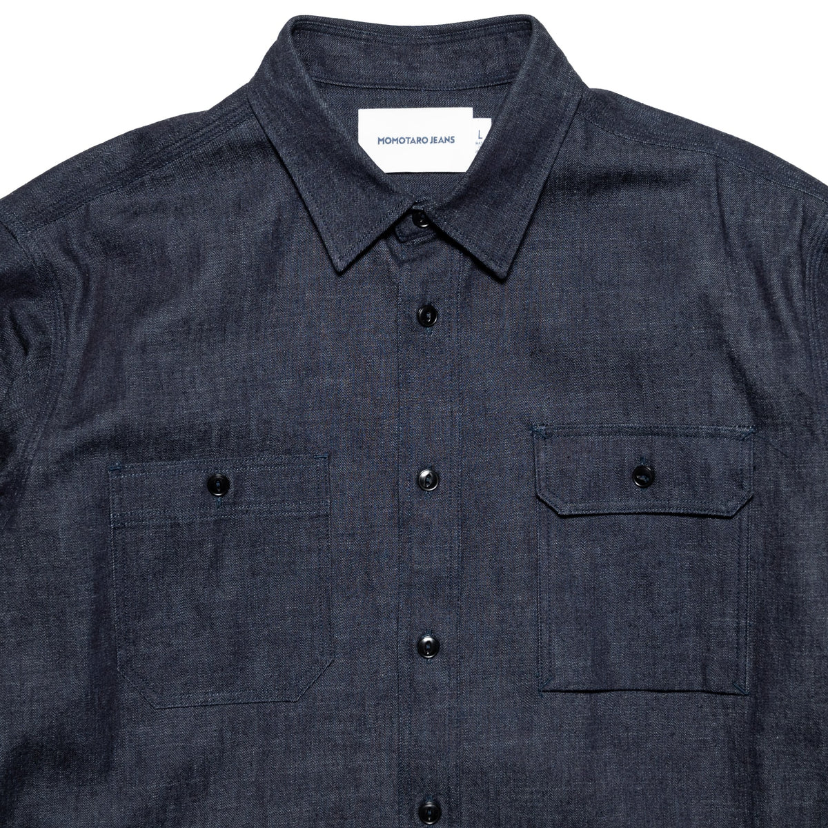 MALS1000 Triple Stitch L/S Denim Shirt