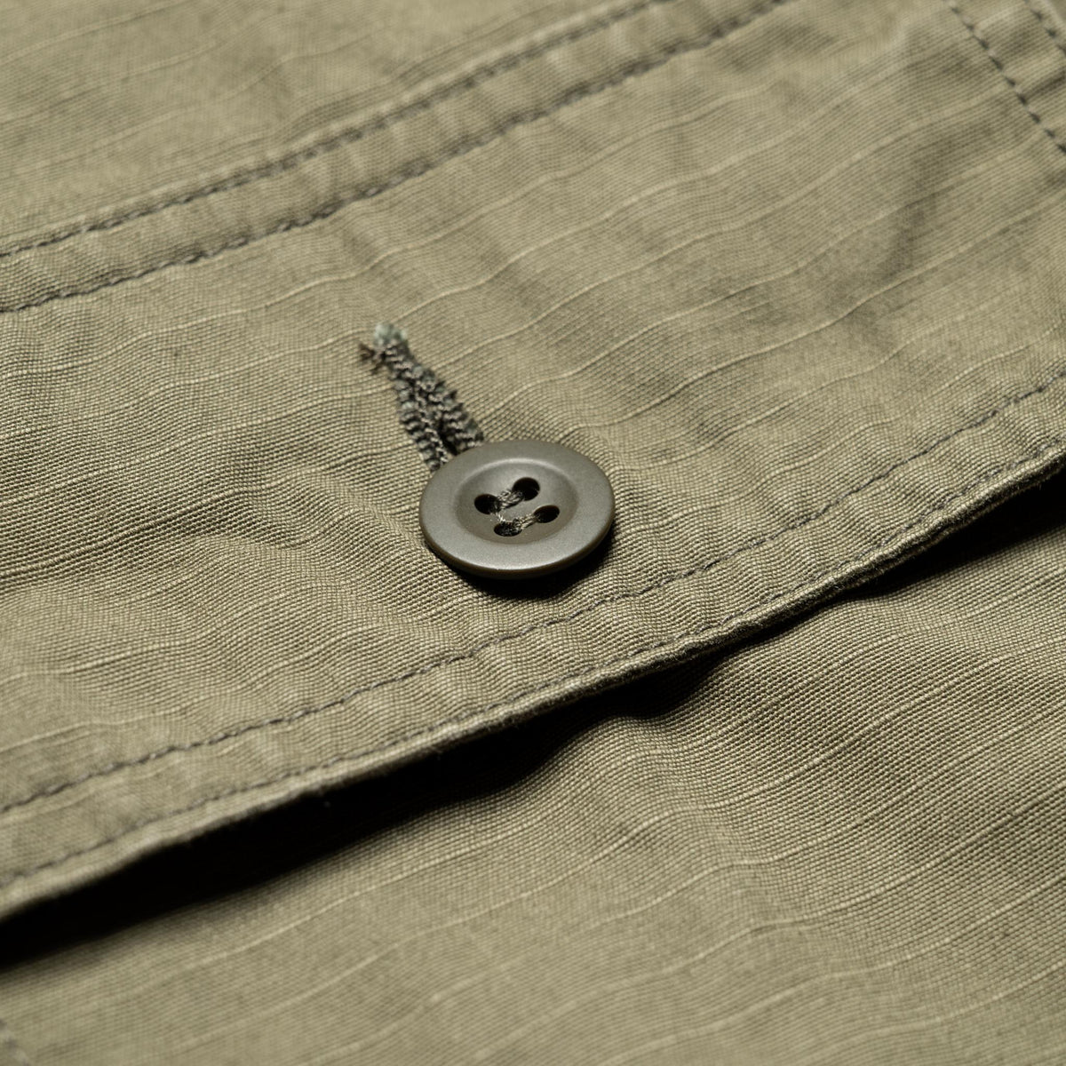Utility Short Sleeve Shirt Jacket - Army Green