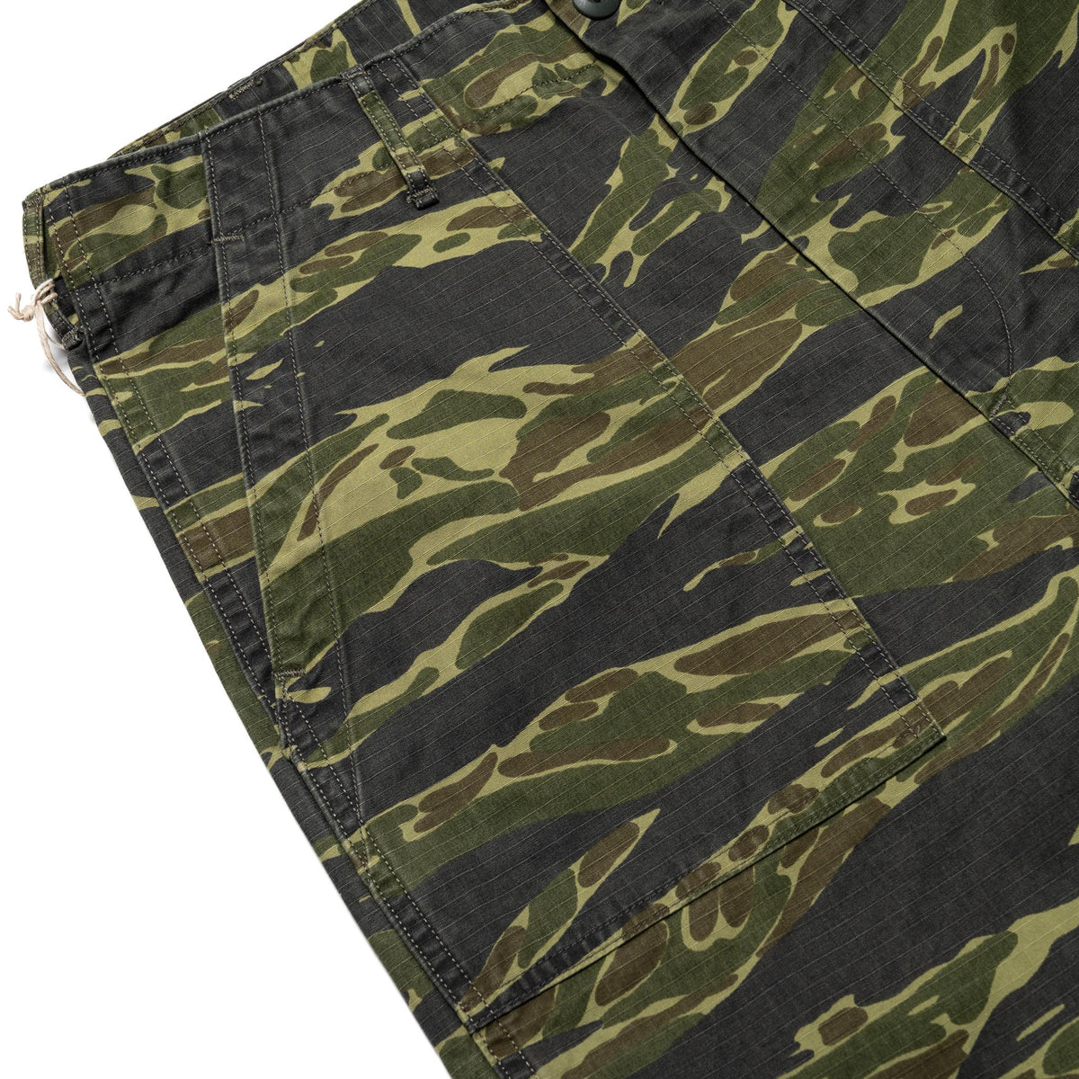 U.S. Army Fatigue Shorts - Tiger Camo