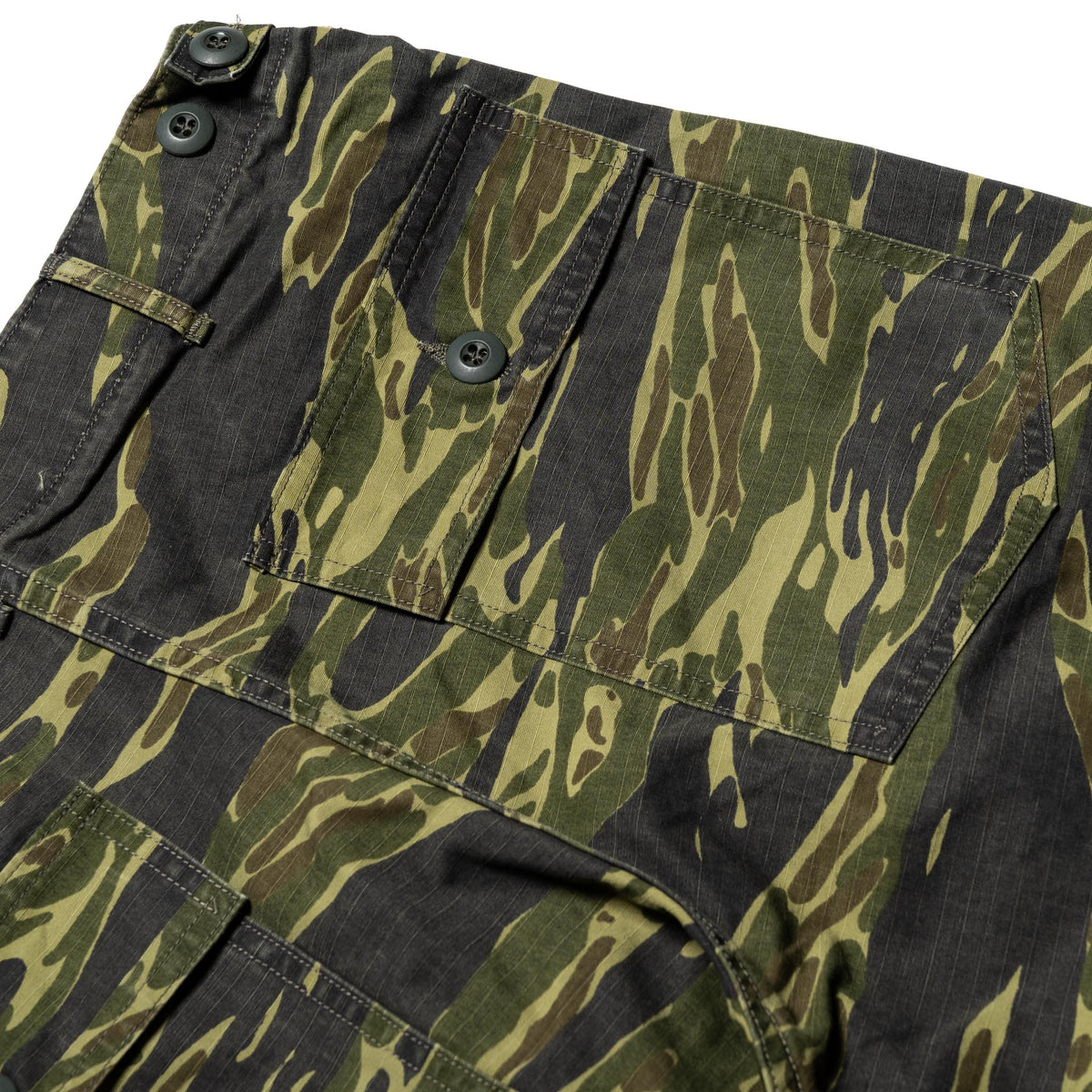 U.S. Army Fatigue Shorts - Tiger Camo