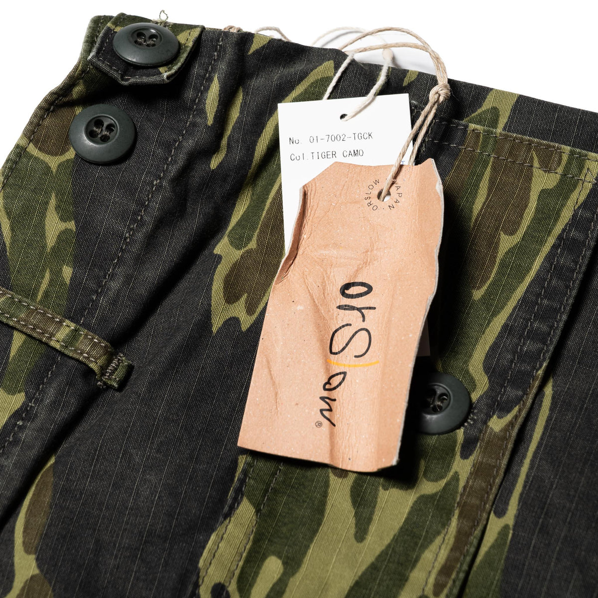 U.S. Army Fatigue Shorts - Tiger Camo