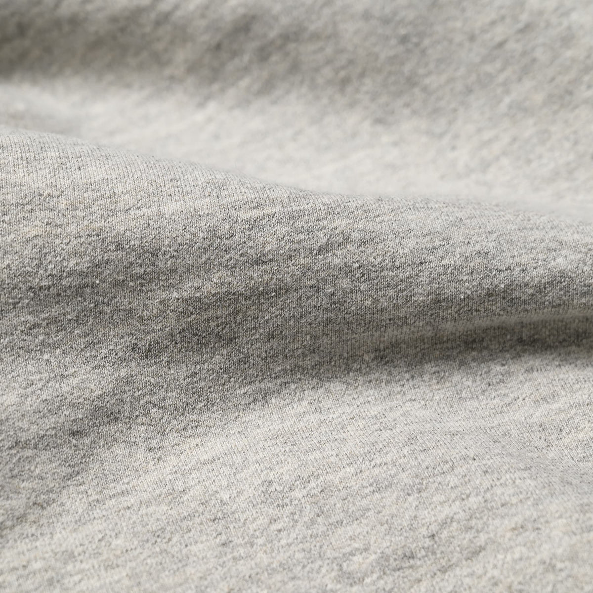 Loop Wheel Hooded Sweatshirt - Heather Gray