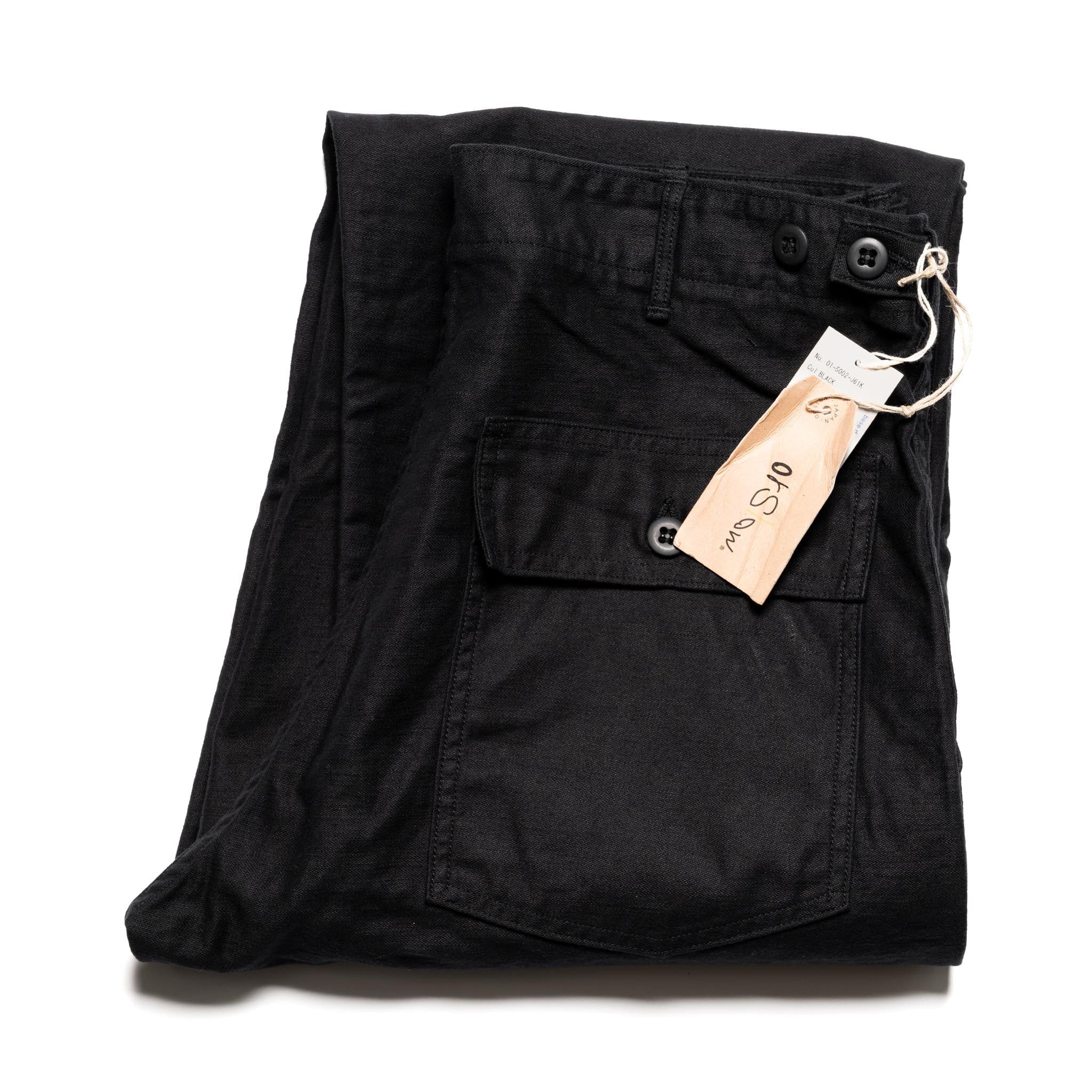 U.S. Army Fatigue Pants (Regular Fit) - Black