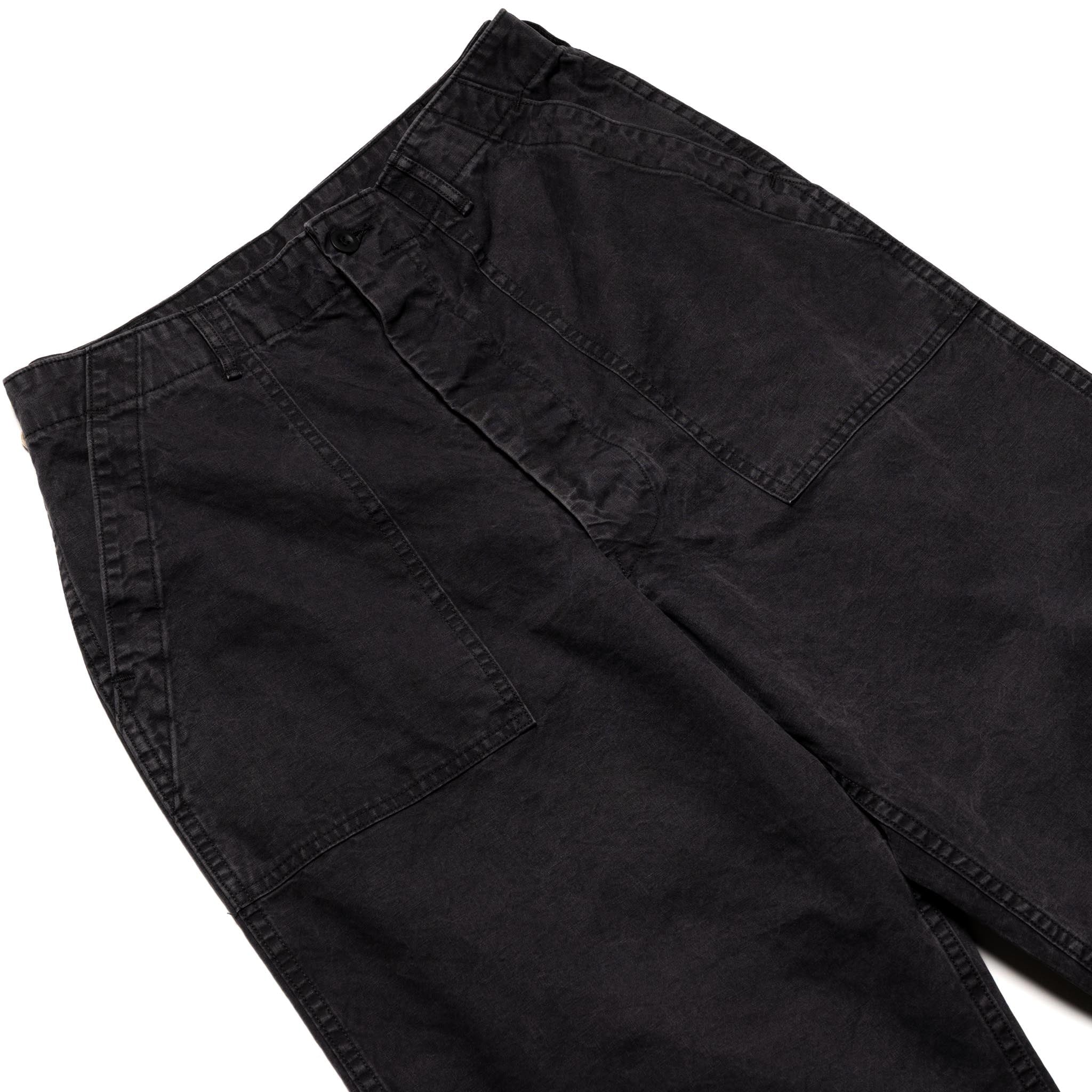 Summer Fatigue Pants - Black