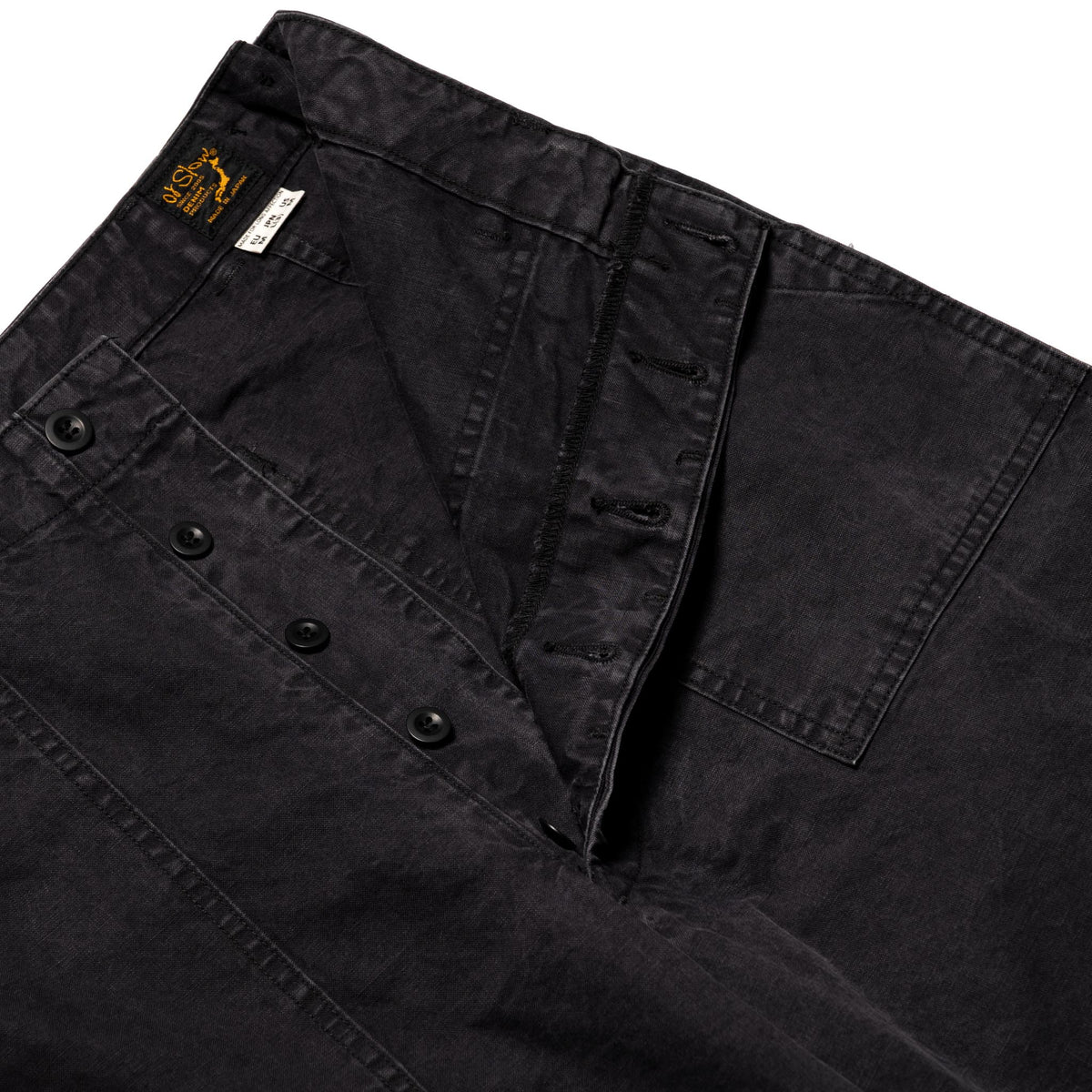 Summer Fatigue Pants - Black
