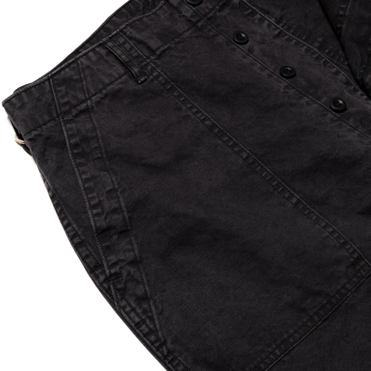 Summer Fatigue Pants - Black