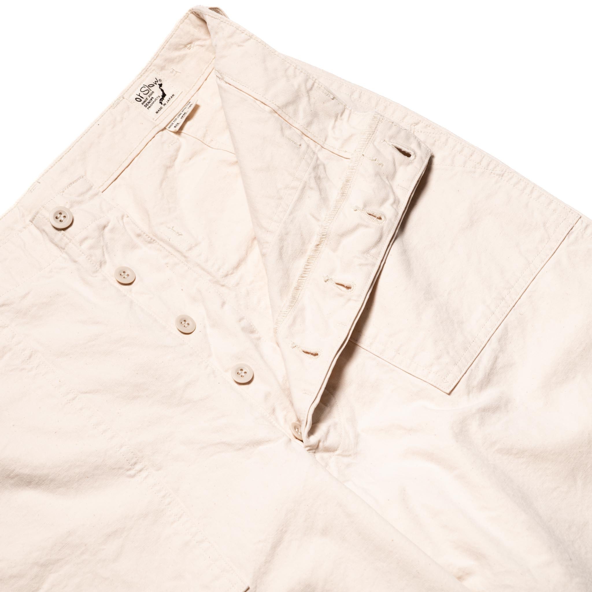 Summer Fatigue Pants - Ecru