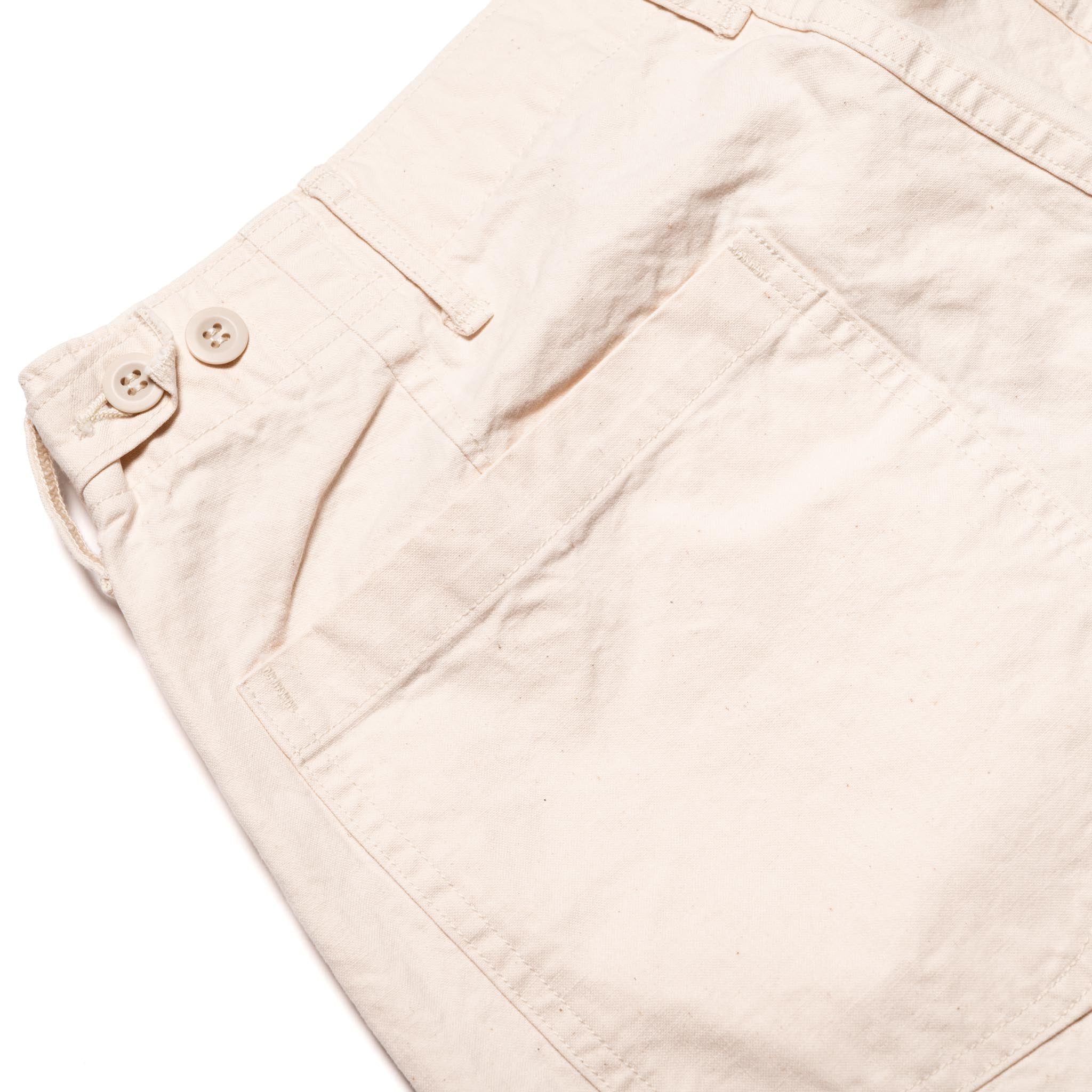 Summer Fatigue Pants - Ecru