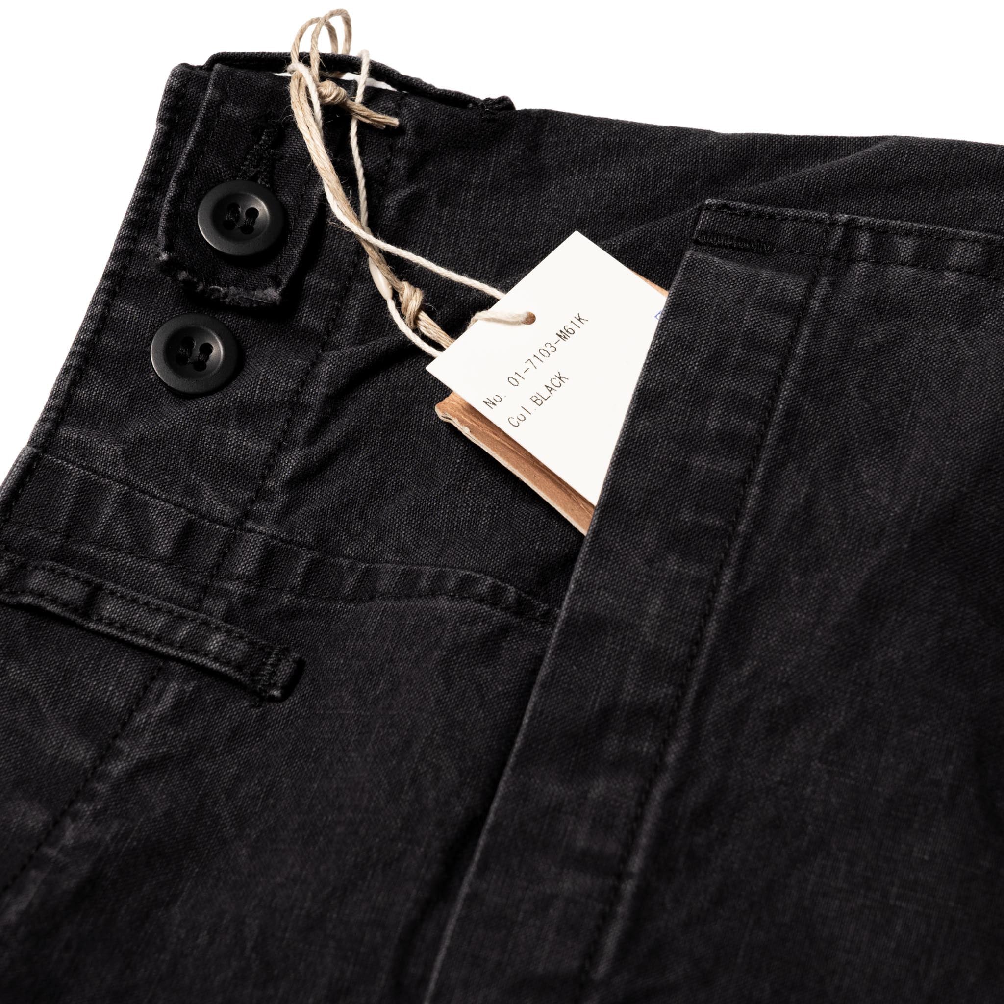 Summer Fatigue Shorts - Black