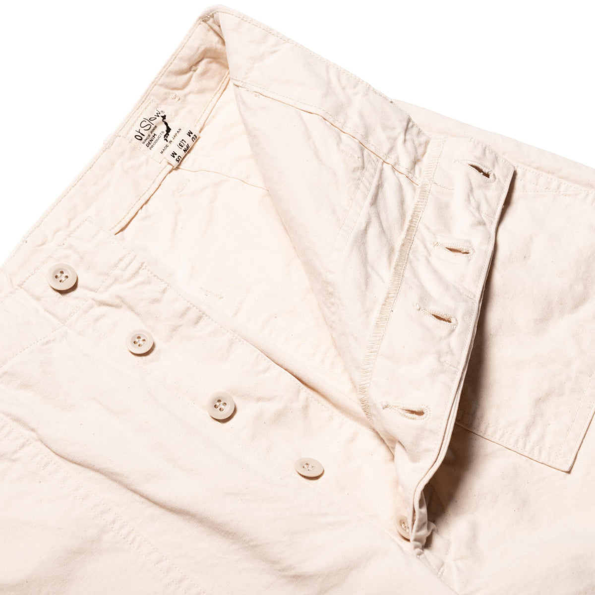 Summer Fatigue Shorts - Ecru