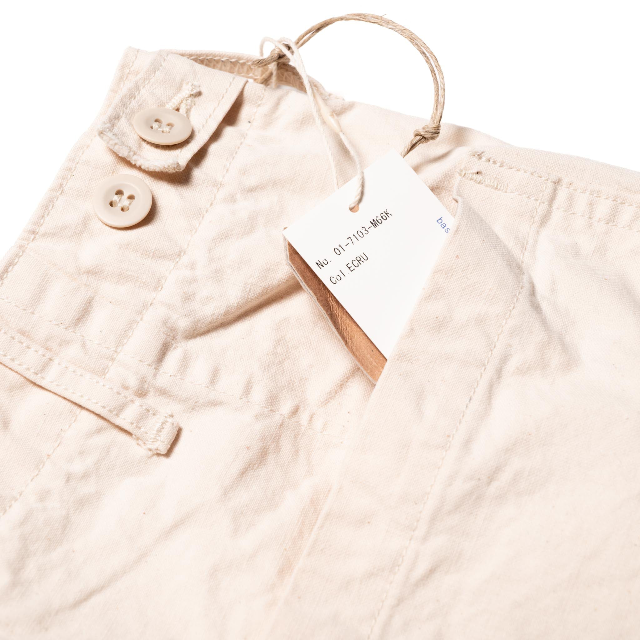 Summer Fatigue Shorts - Ecru