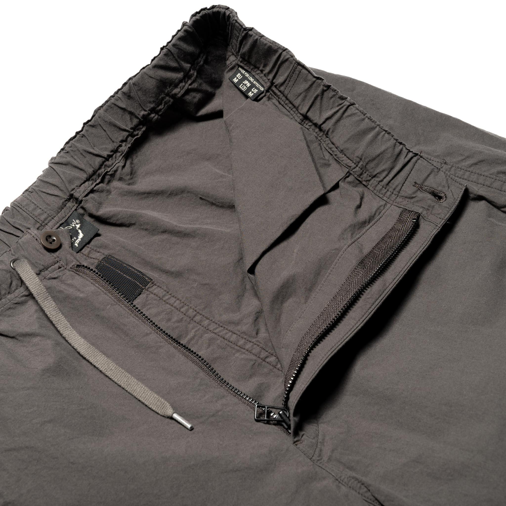 Wide Fit New Yorker Pants - Charcoal Gray