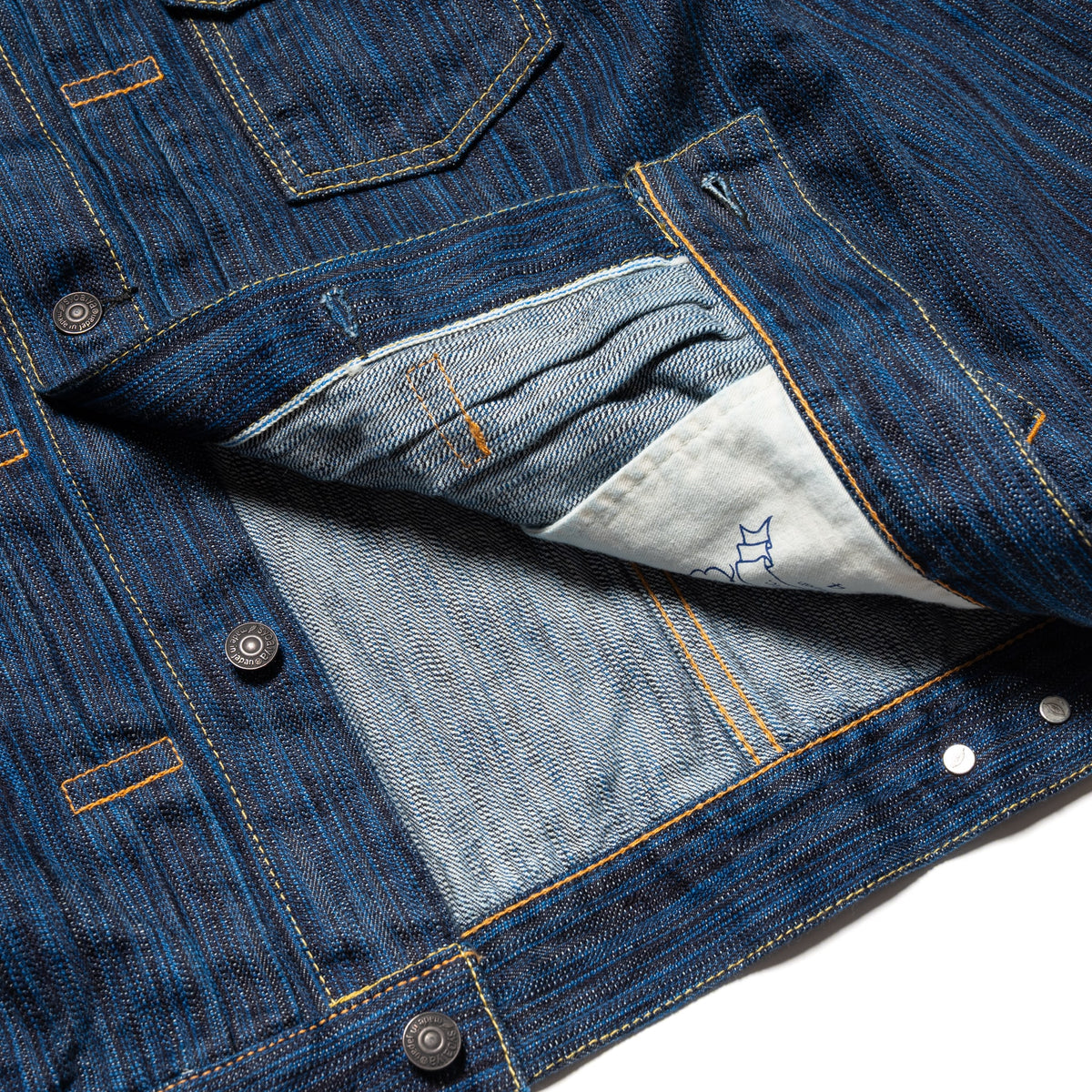 6225-D Waterfall Denim Type 2 Jacket - Dark Indigo