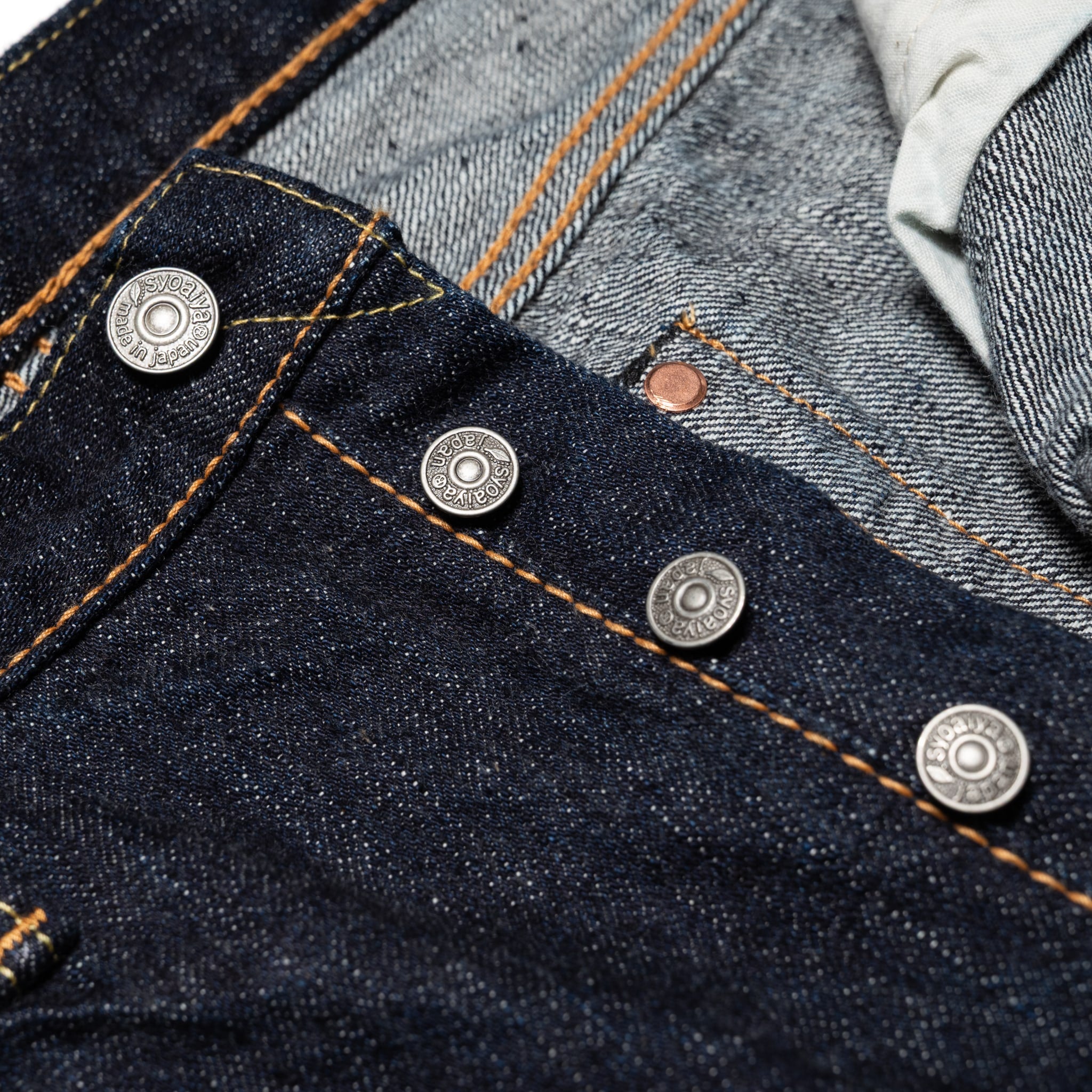 XX-002 Piped Straight 14oz Selvedge Denim - Indigo