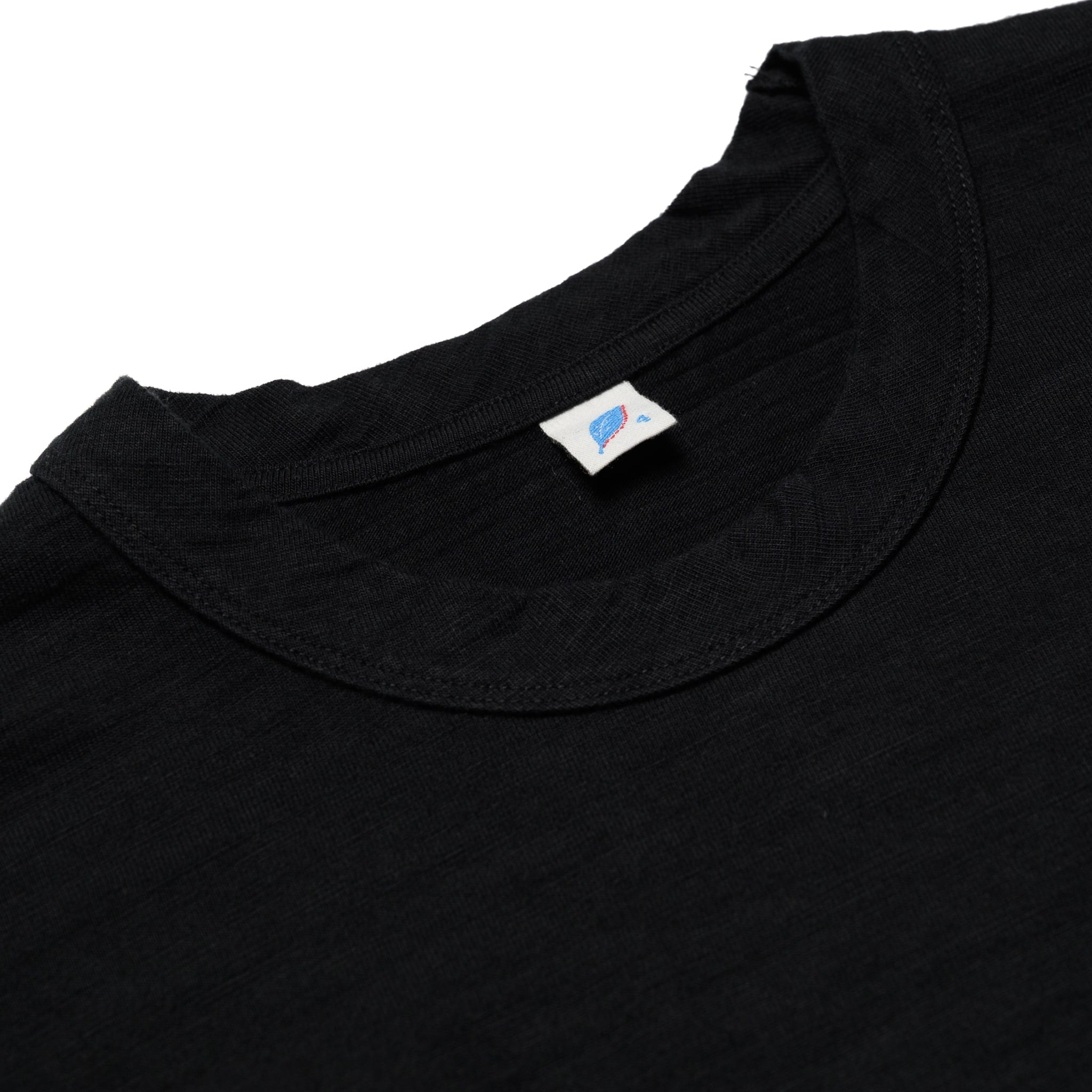 LS-SLB-5011-BK Slub Jersey Long Sleeve - Black