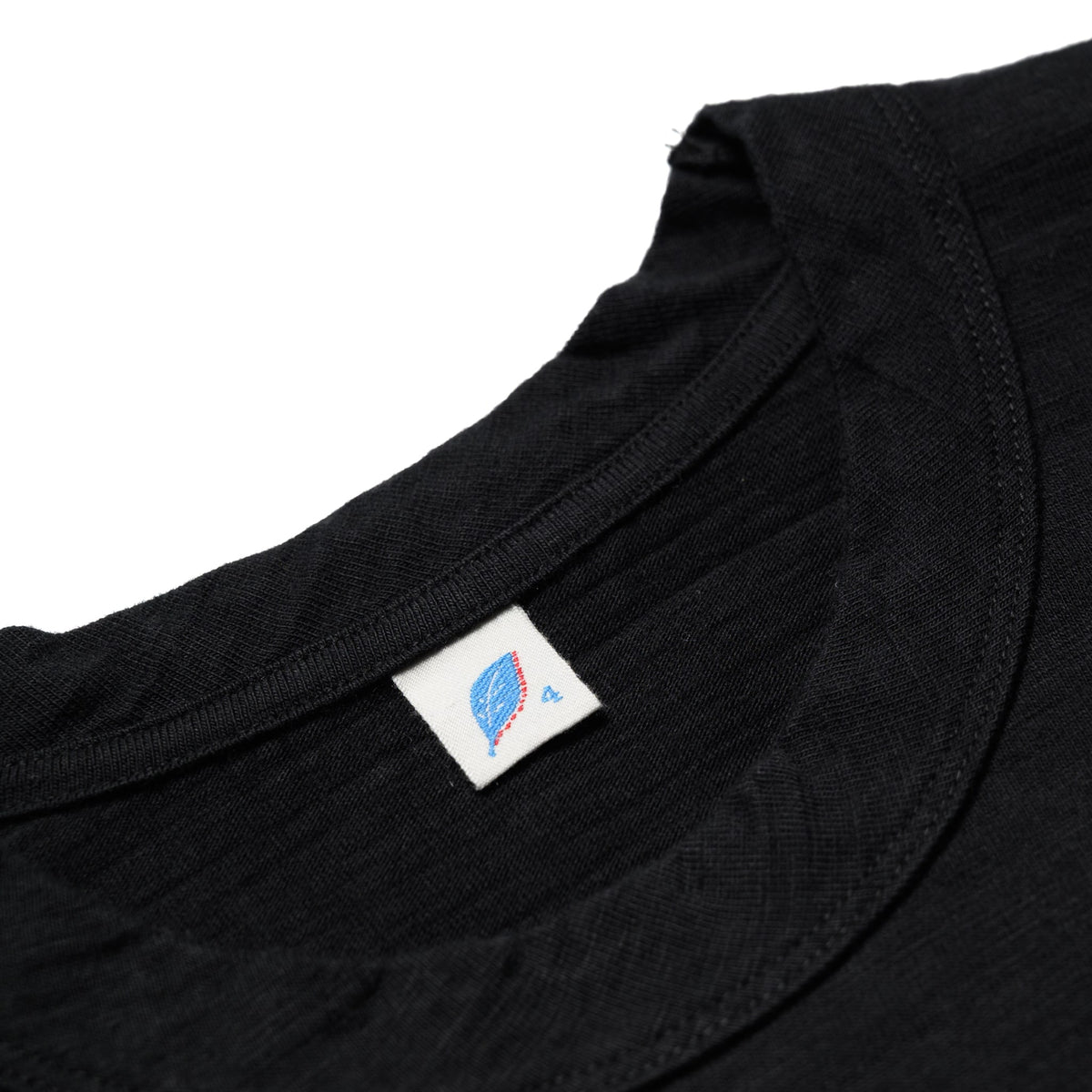 SS-SLB-5011-BK Slub Jersey T-shirt - Black