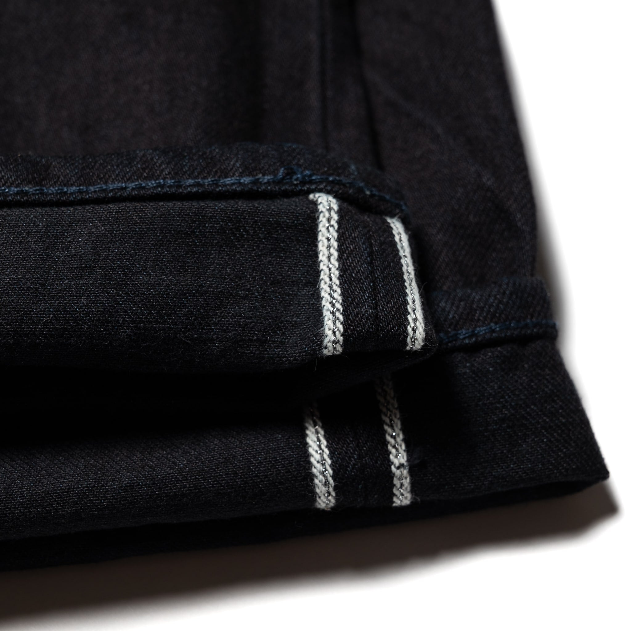 S0510XX-BOB Aoki Tachikage 15oz Selvedge Denim Black On Blue Regular Straight