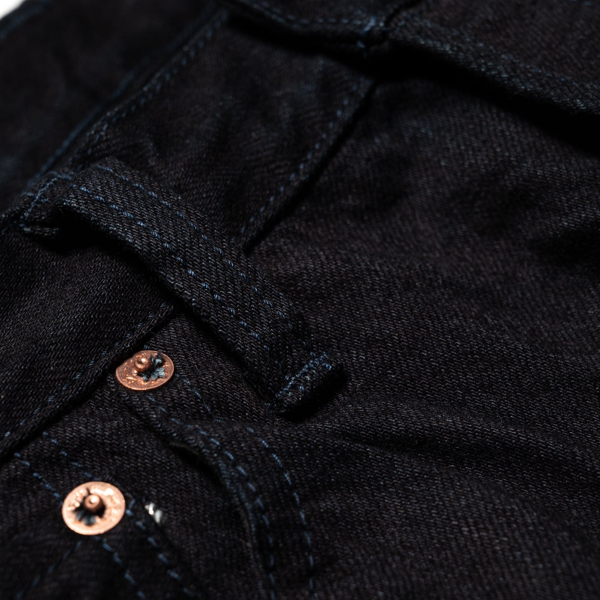S0510XX-BOB Aoki Tachikage 15oz Selvedge Denim Black On Blue Regular Straight
