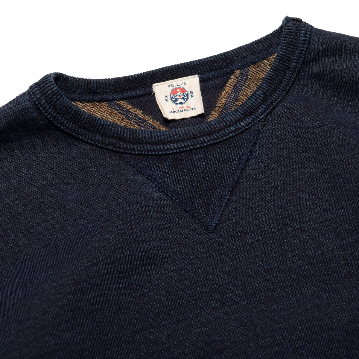 SIS25-101 Kakishibu Indigo Sweatshirt