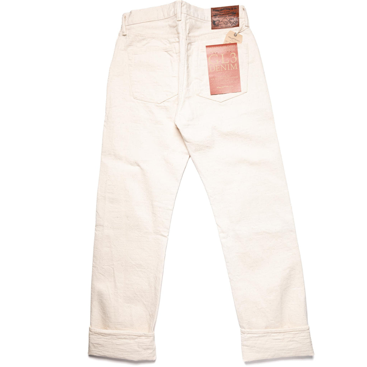 SD-1001E Ecru GL3 15oz Slub Selvedge Denim - Regular Straight