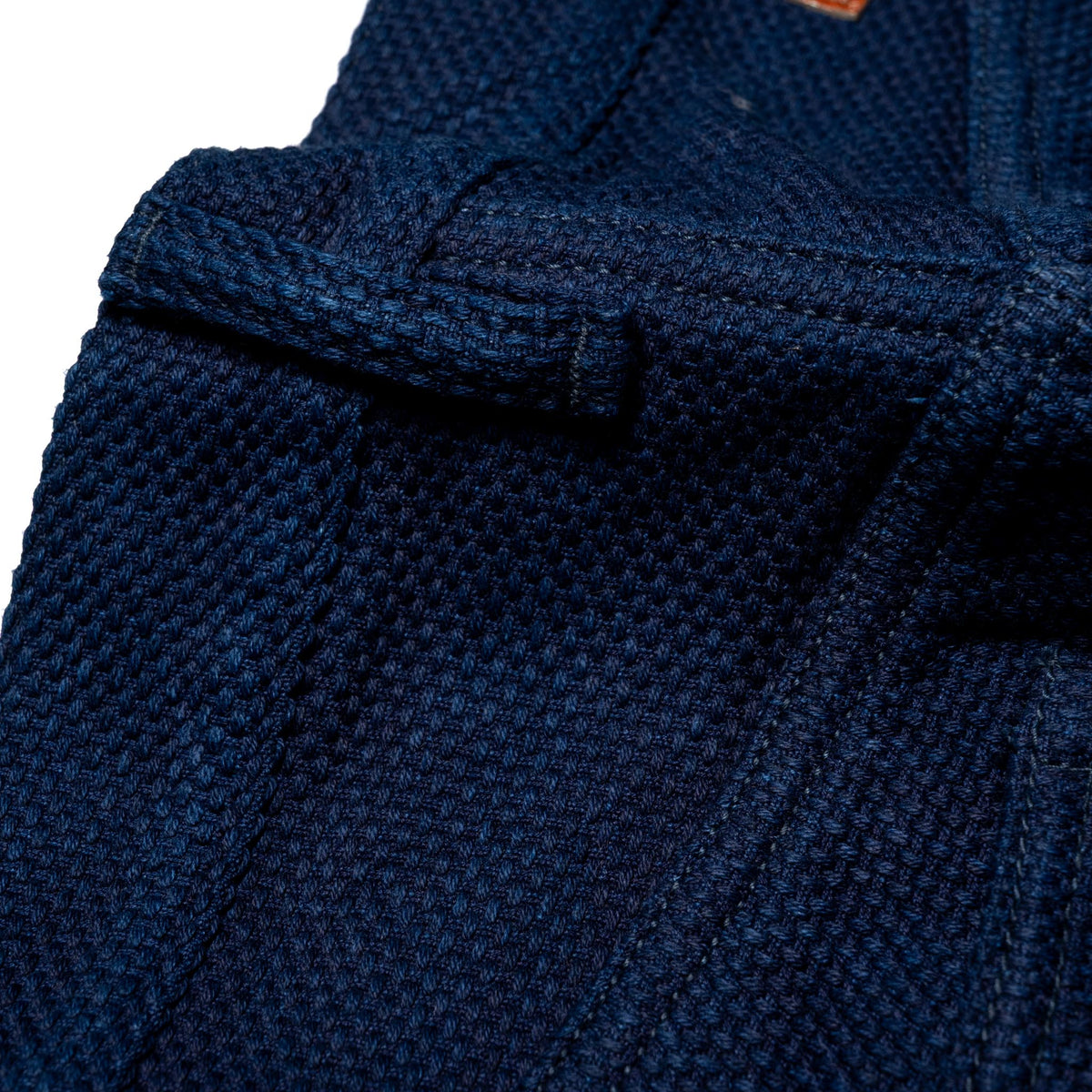 1907S "Kasezome" 14oz Selvedge Sashiko Pants - Regular Straight Fit