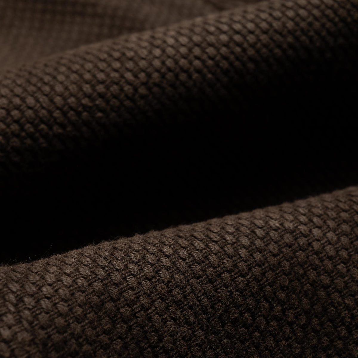 1914W Amami Mud-Dyed 17oz Sashiko Jeans Regular Straight - Dark Brown