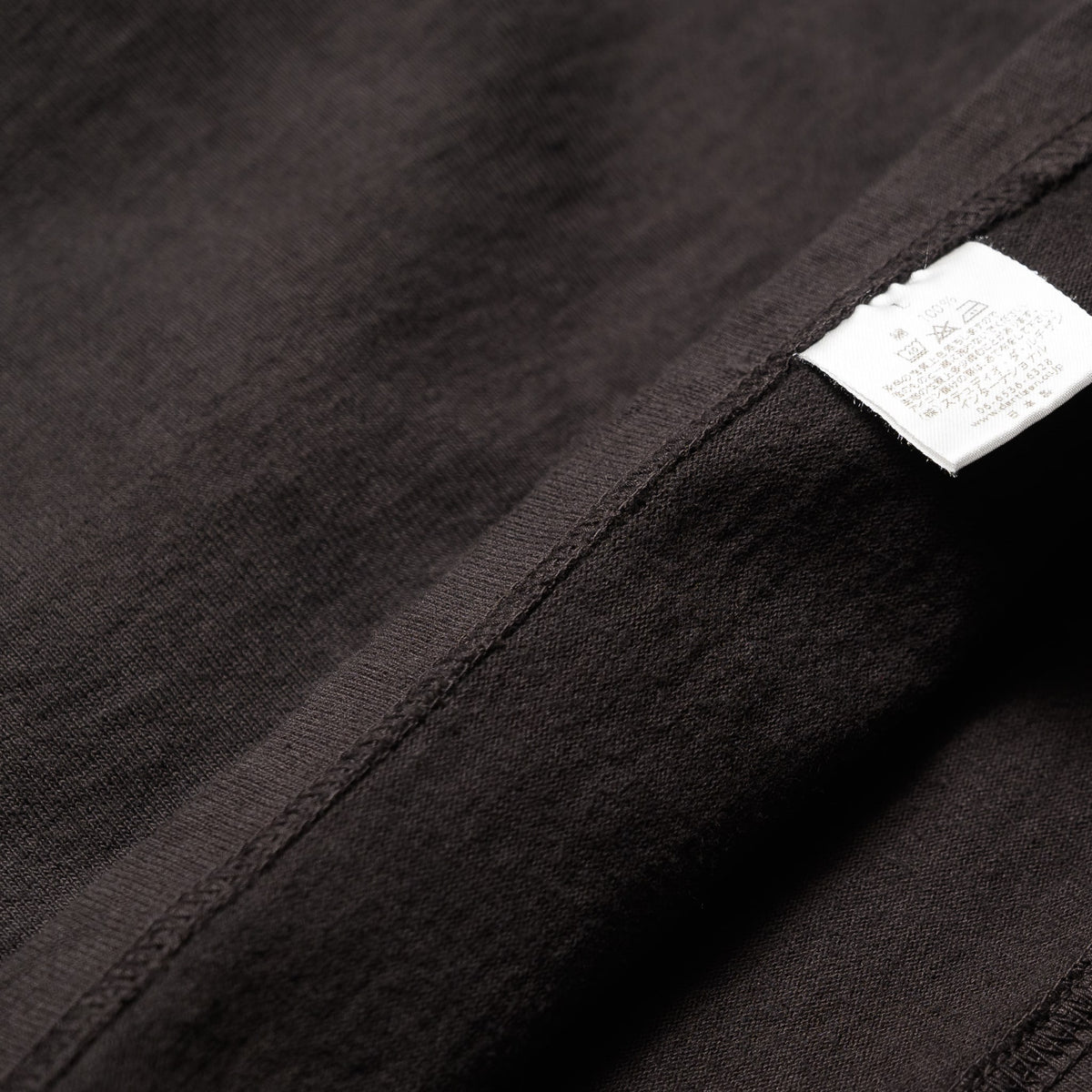 9913 10.5oz Loopwheel Tee - Charcoal Black
