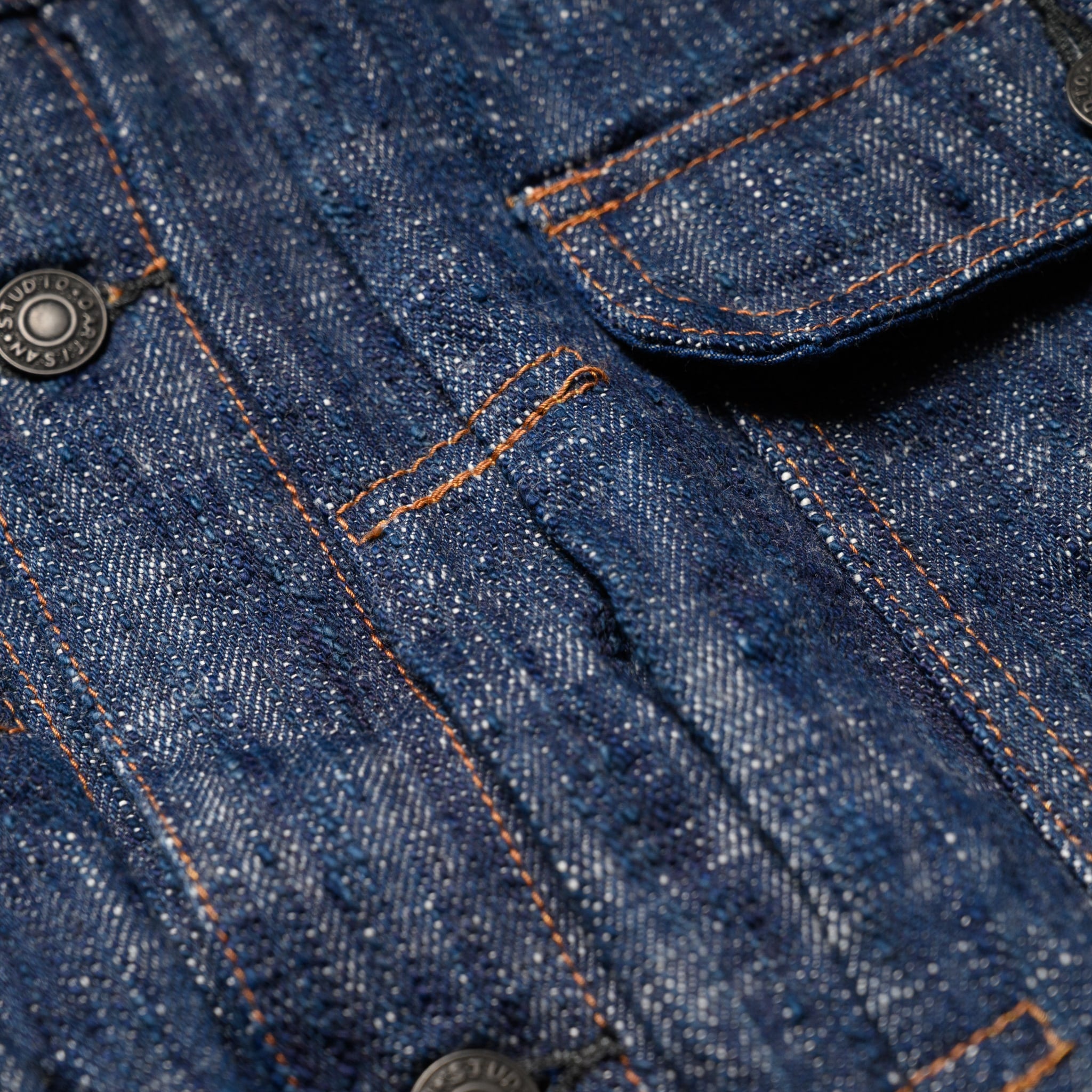 D4603 "Sou-Ai" 16oz Twin Indigo Selvedge Denim Type II Jacket