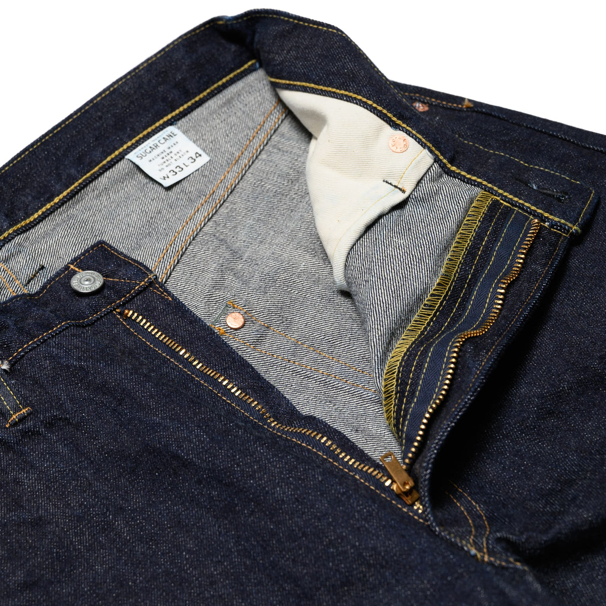 SC42955 1955Z 14oz Selvedge Denim (Zipper Fly)