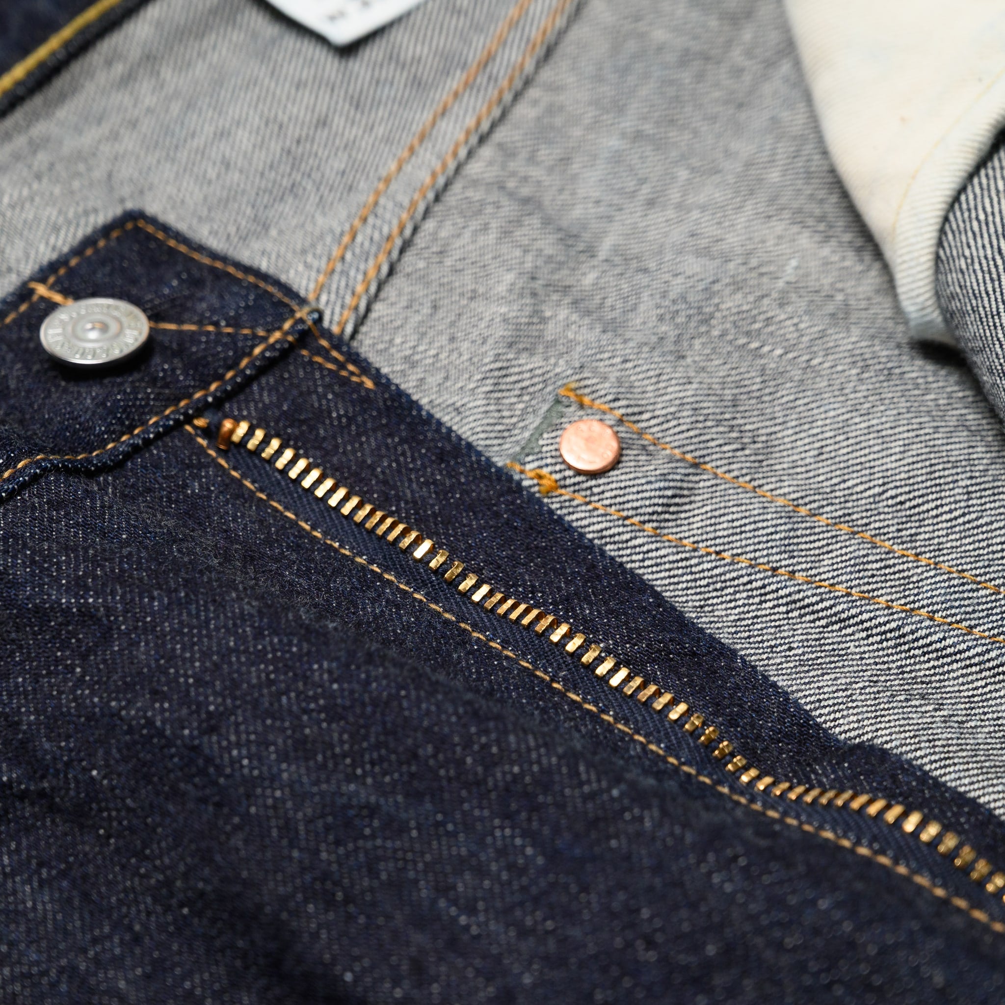 SC42955 1955Z 14oz Selvedge Denim (Zipper Fly)
