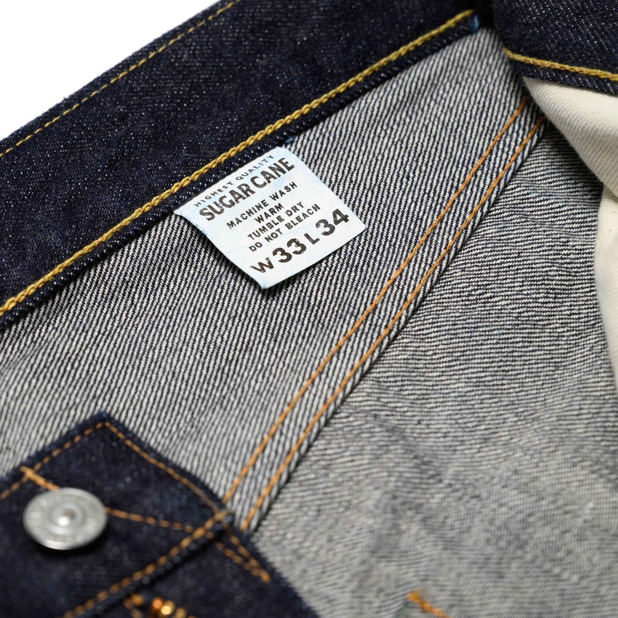 SC42955 1955Z 14oz Selvedge Denim (Zipper Fly)