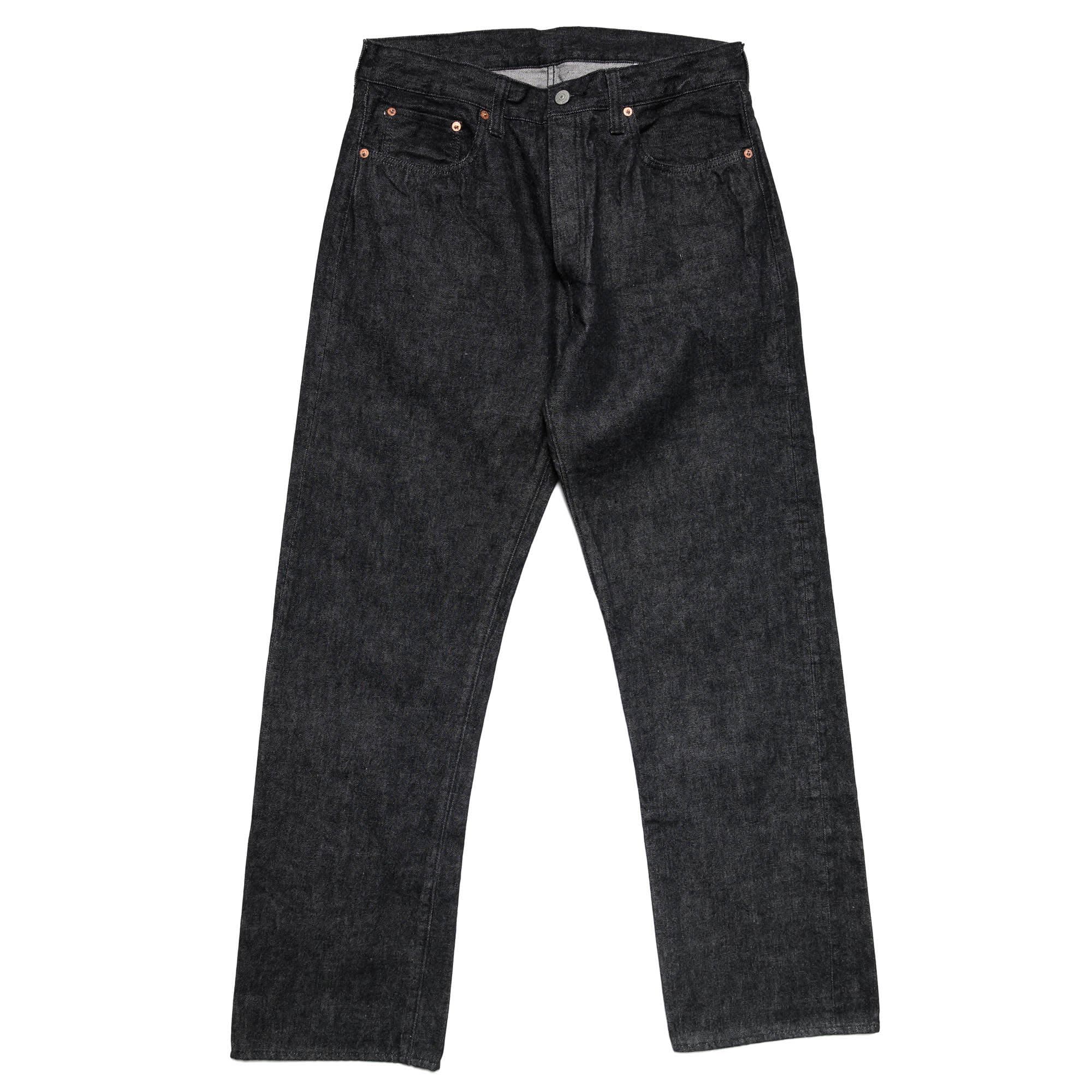 SC42460 1947 14.25oz Black Selvedge Denim Straight
