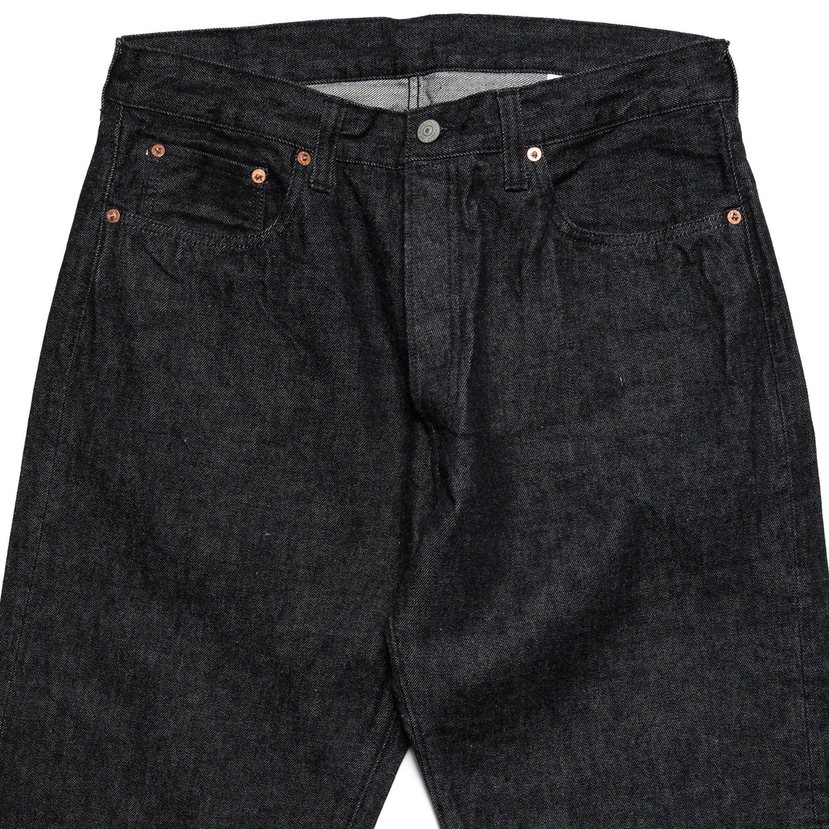 SC42460 1947 14.25oz Black Selvedge Denim Straight