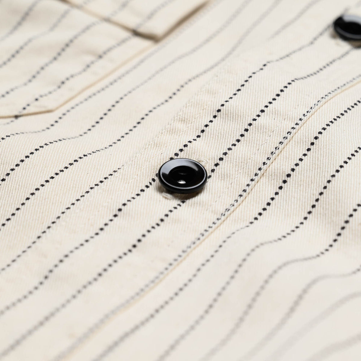 Fiction Romance SC27076 8.5oz White Wabash Stripe Work Shirt