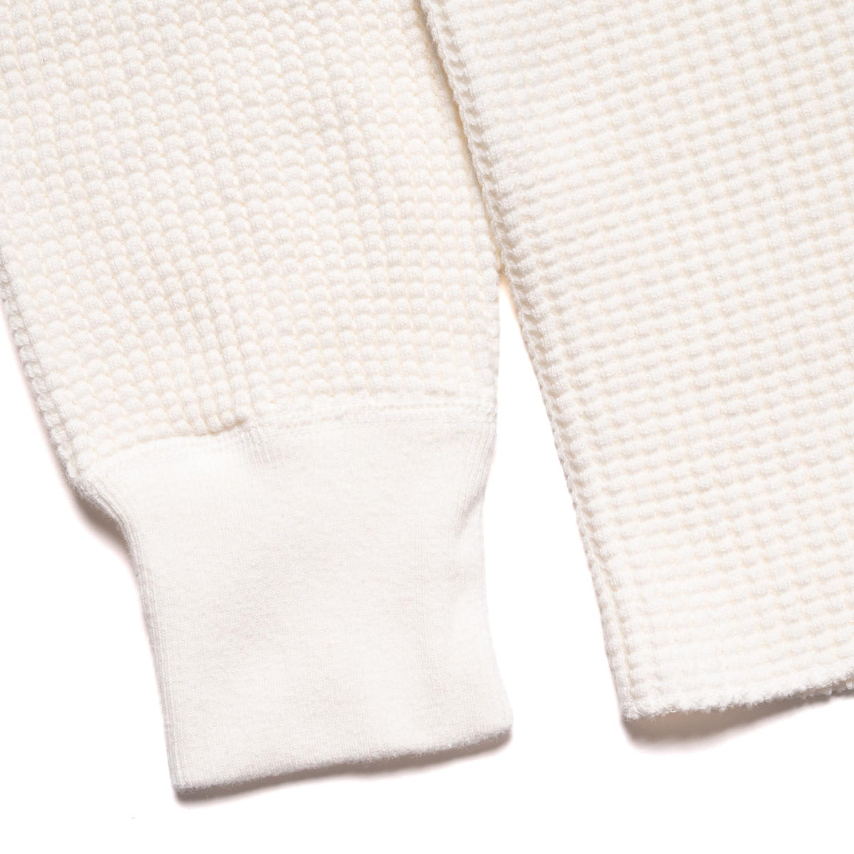 Big Waffle Henley - Off White