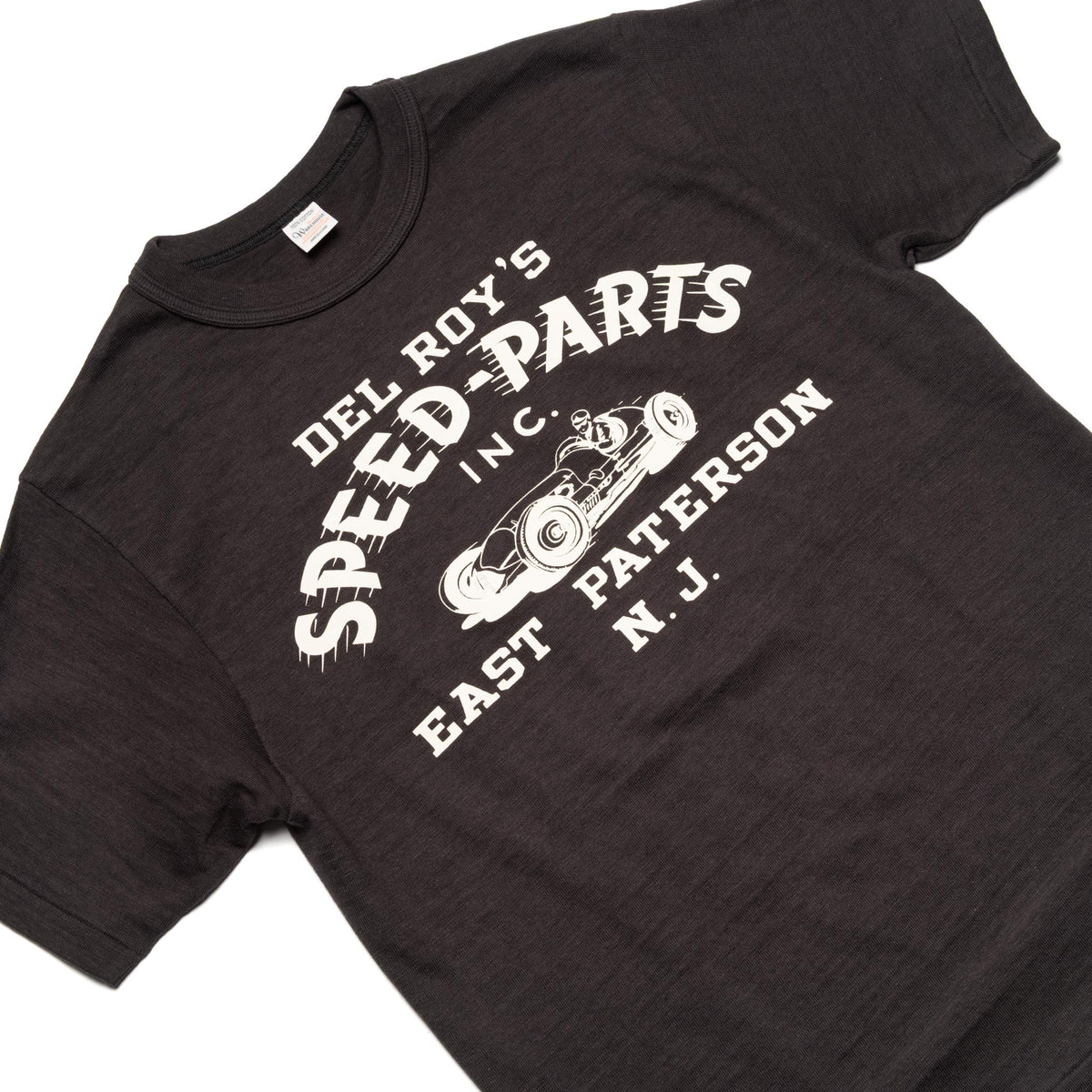 4601 Cotton Tee Speed Parts - Black