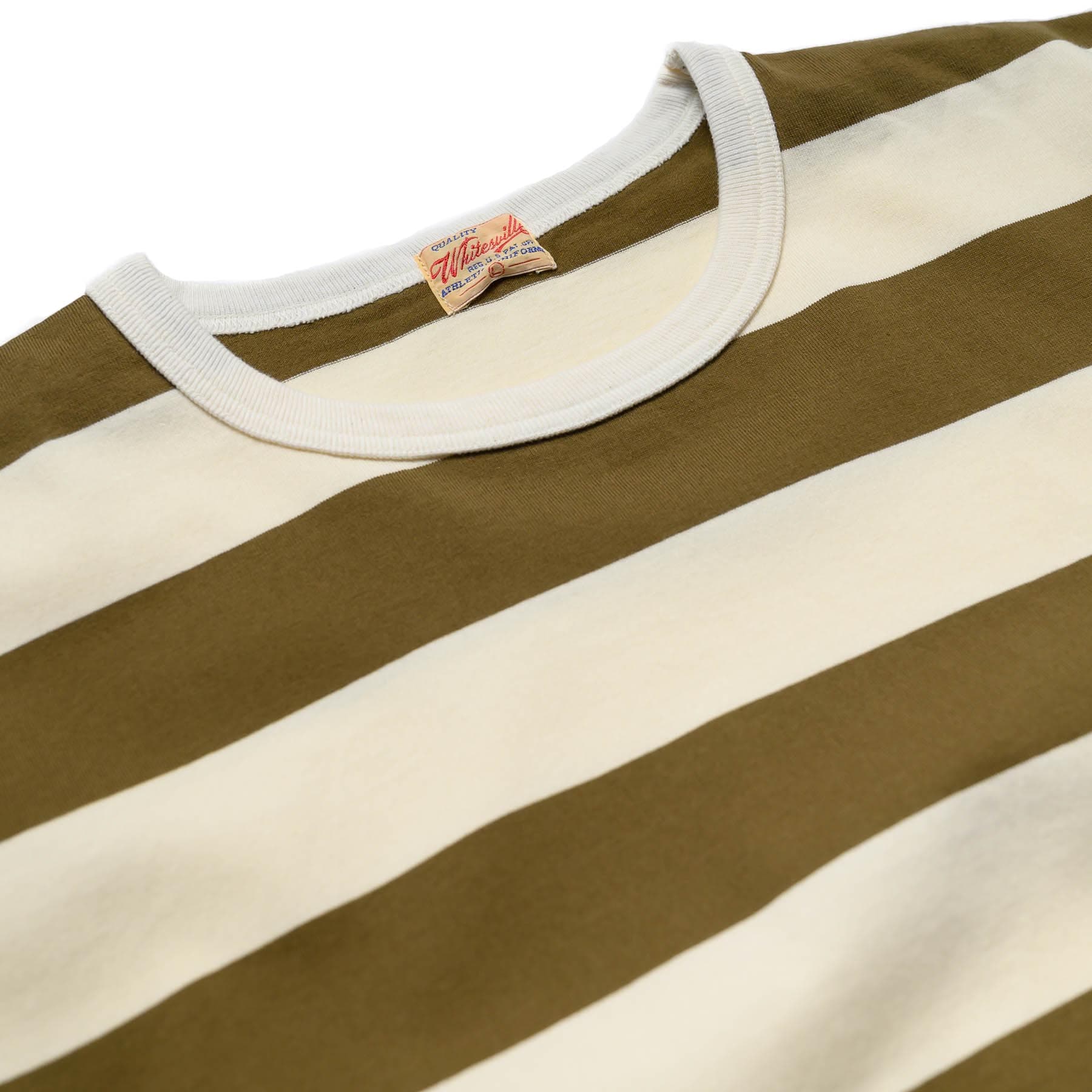 WV79147 Border T-Shirt Olive