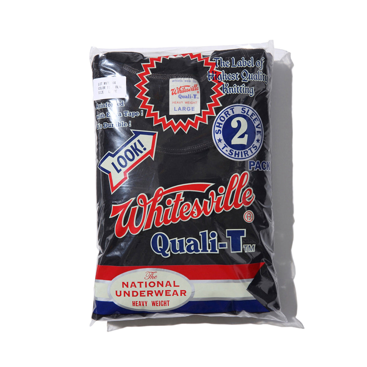 Whitesville Two Pack Tee Black