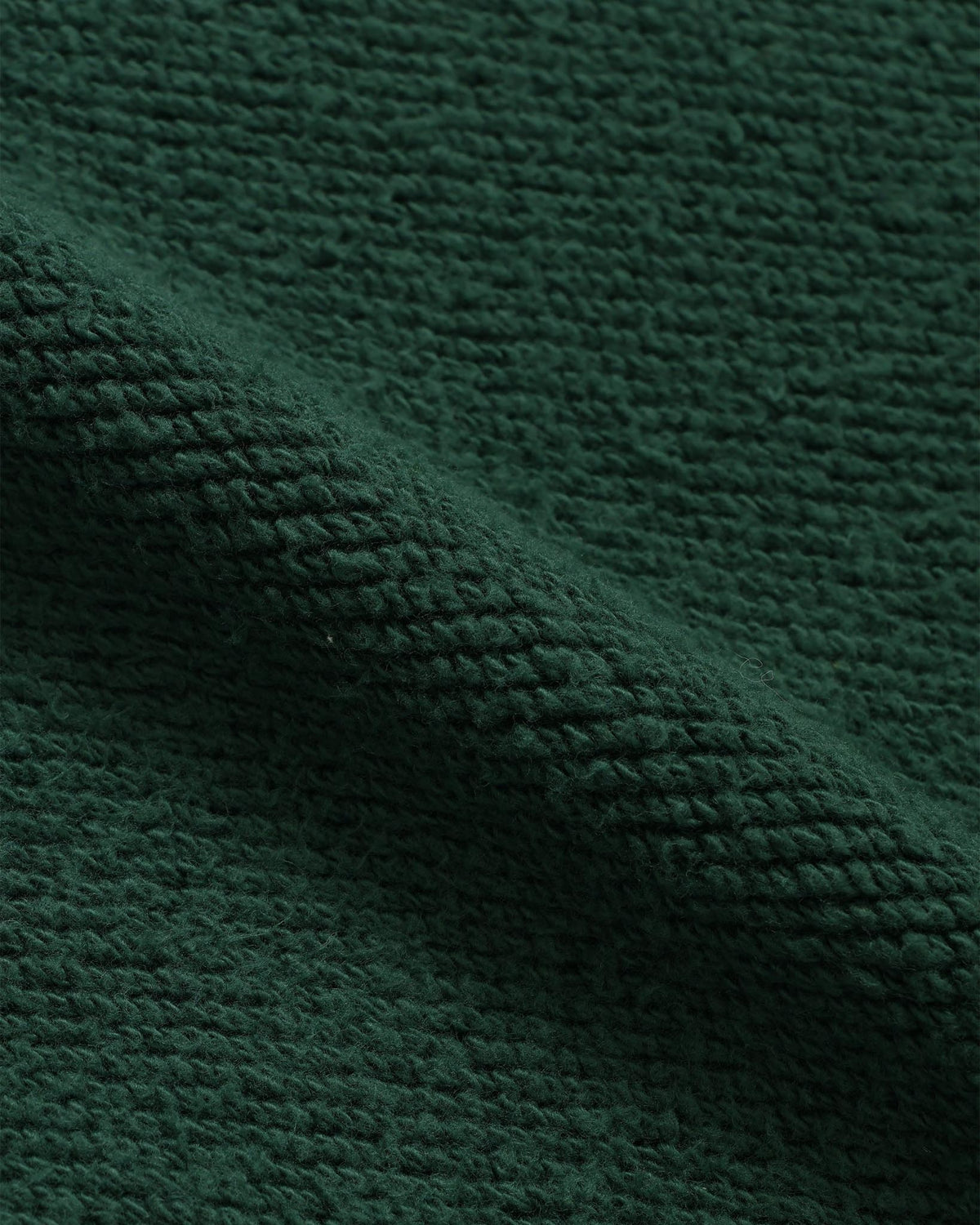 Pullover Crewneck - Double Heavyweight French Terry - Racing Green