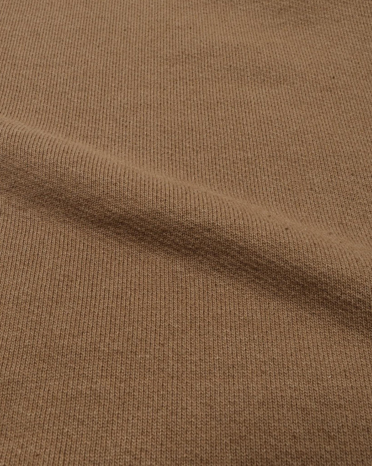 Pullover Crewneck - Iron Mordant Foxfibre® Double Heavyweight French Terry - Coyote 80