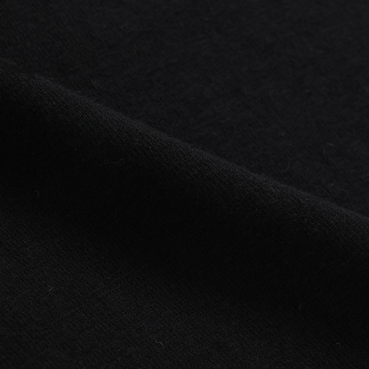 ELS Recycled Cotton Slub T-Shirt - Black
