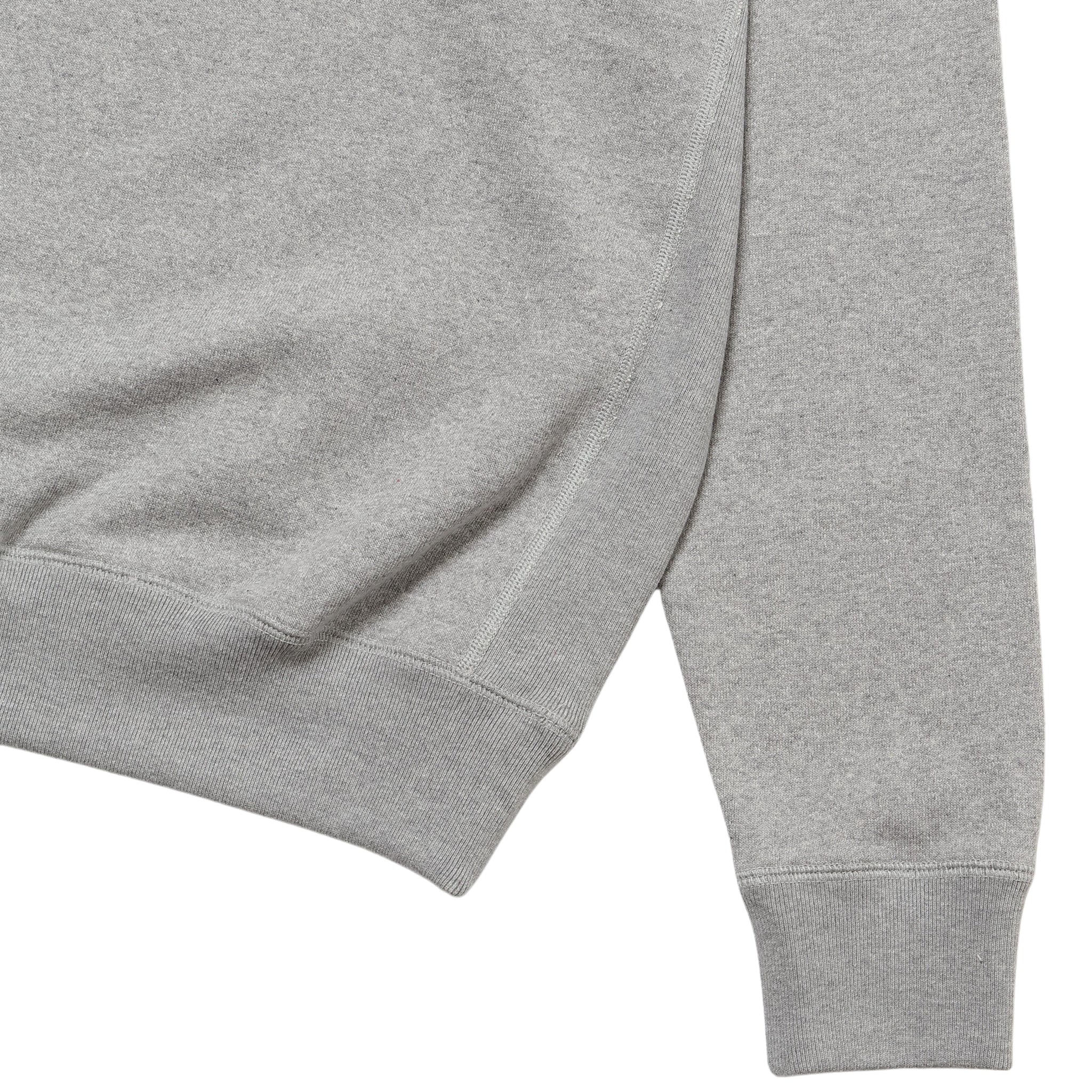 Pullover Crewneck Super Looper French Terry - Heather Grey