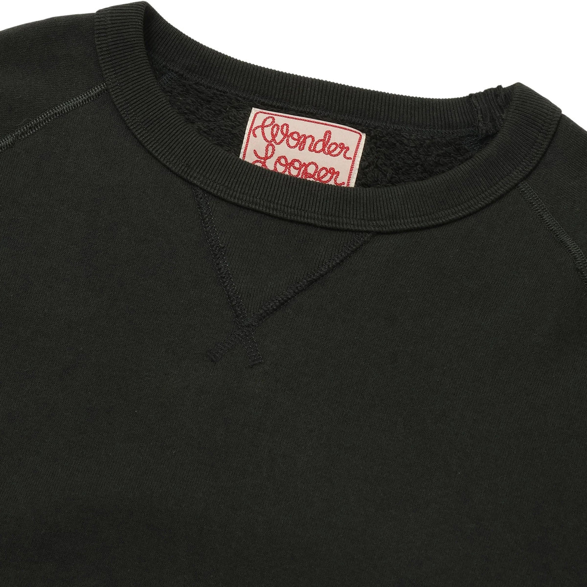 Pullover Crewneck Super Looper French Terry - Sumi Black