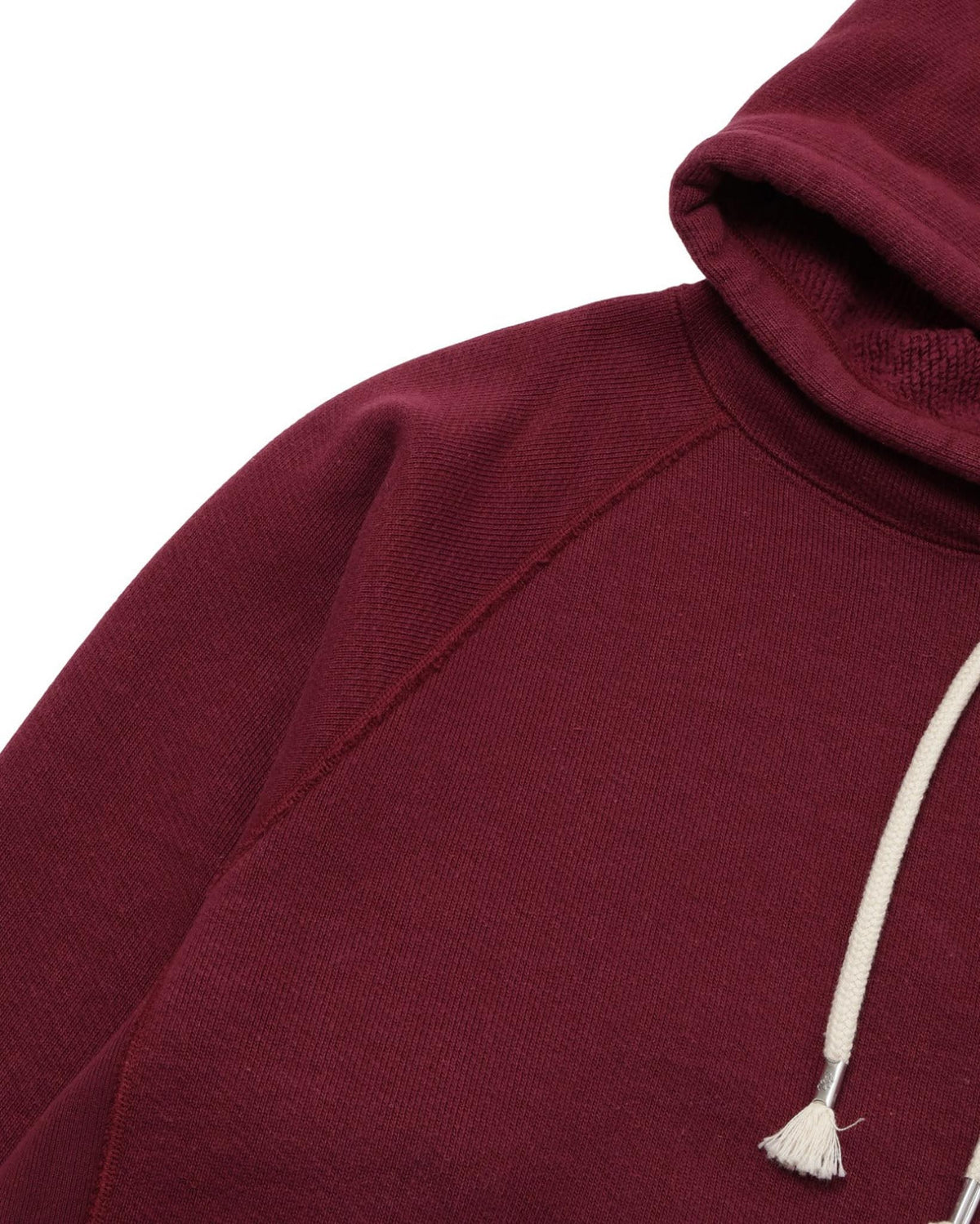 Pullover Hoodie - Double Heavyweight French Terry - Burgundy